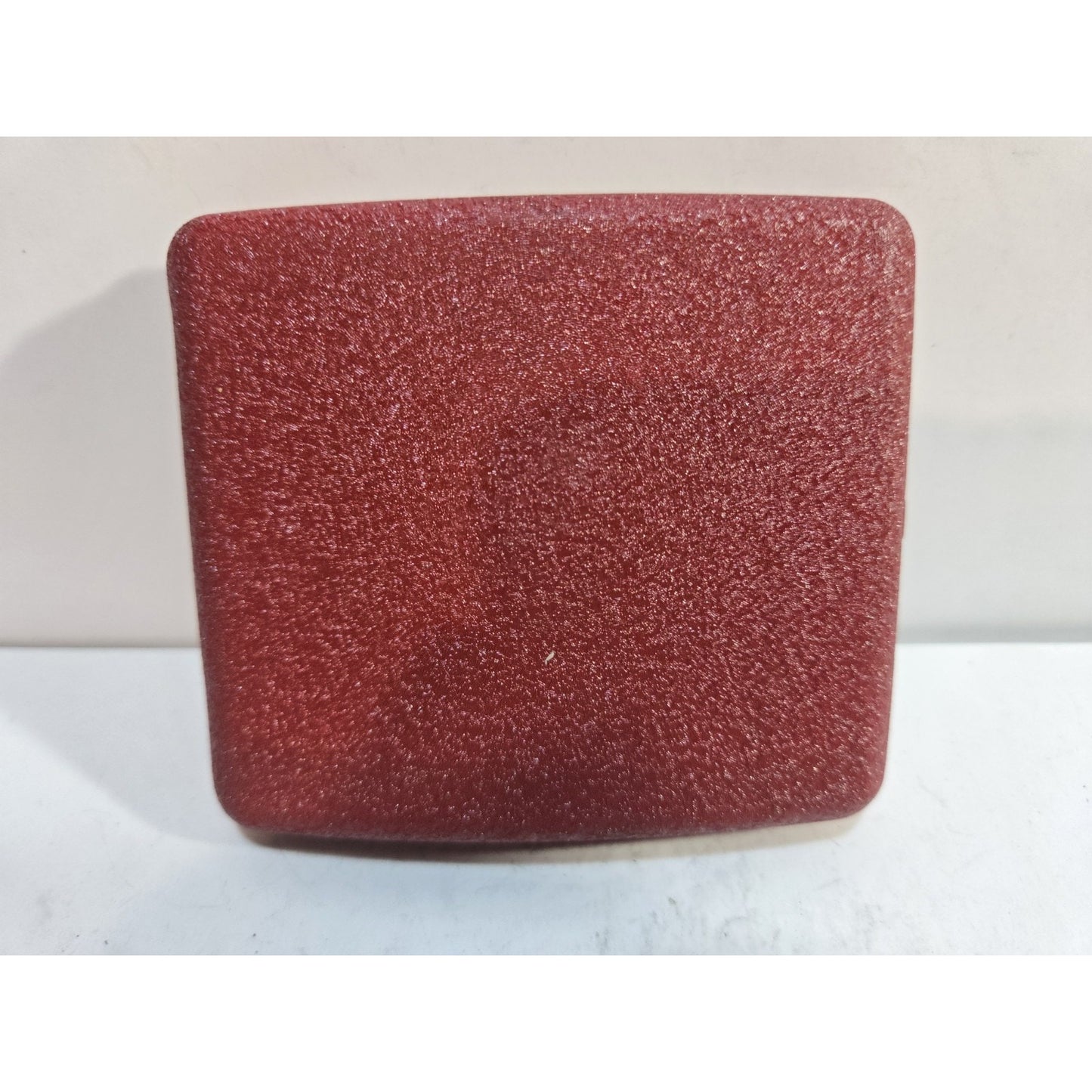 NOS VINTAGE Working Red Cigarette Case, Original Box 3 1/2 x 3" 7839/24