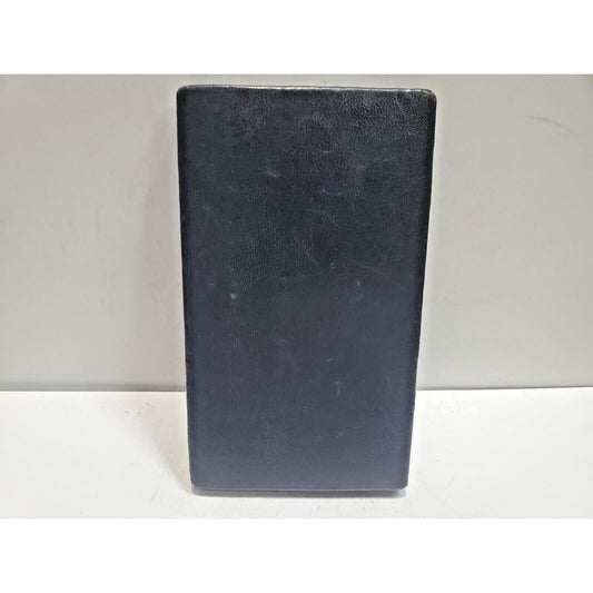 ANTIQUE Leather & GOLD TONE EVANS CIGARETTE CASE 5 x 3" 6496/20