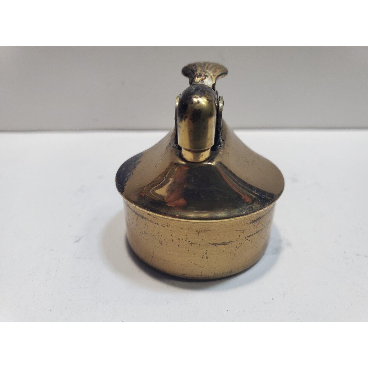 Vintage Working EVANS Brass Table Lighter INSERT Fits 1 1/2" Round Base 6685/22