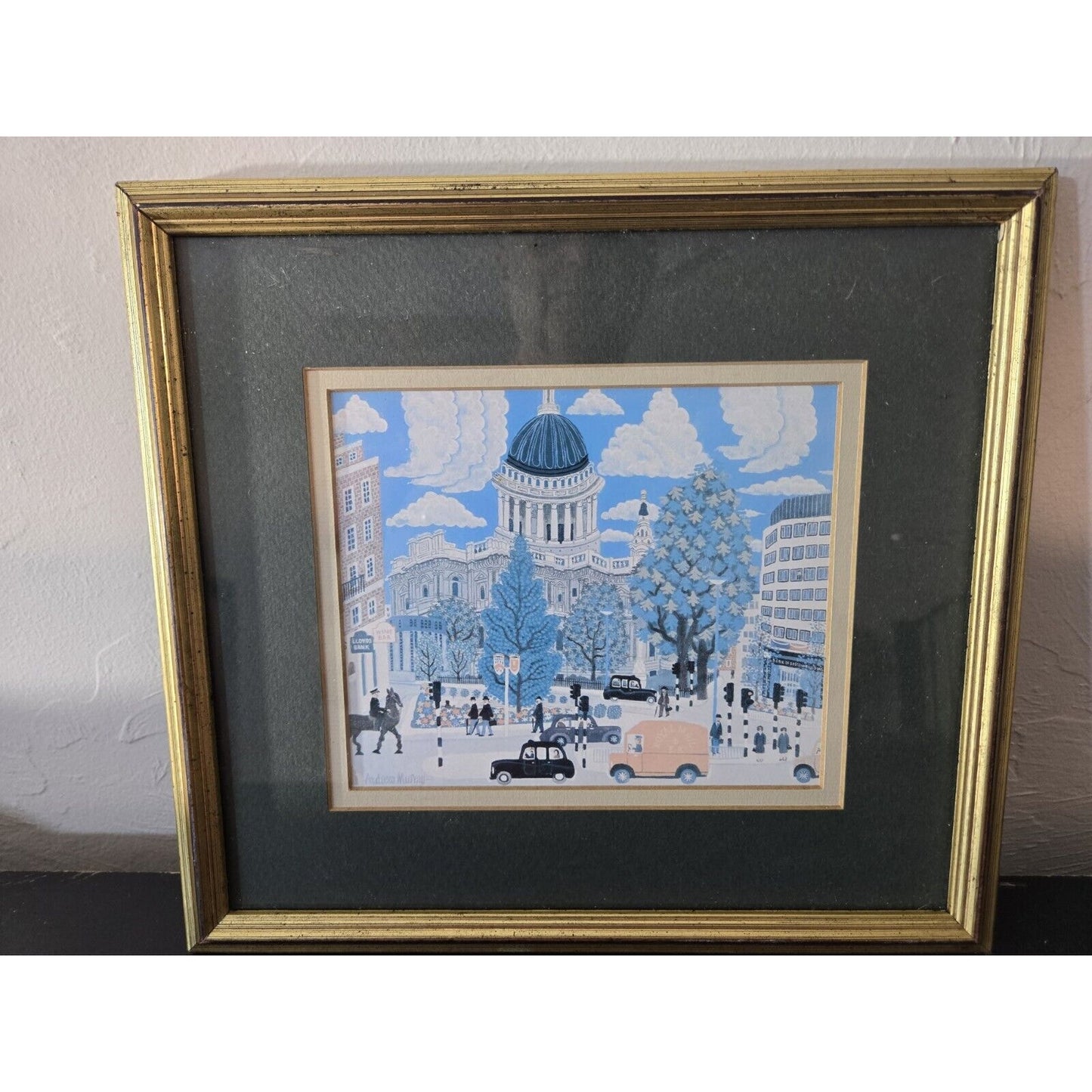 Andrew Murray's London 11 x 12" Framed 6" Print Westminster Abbey