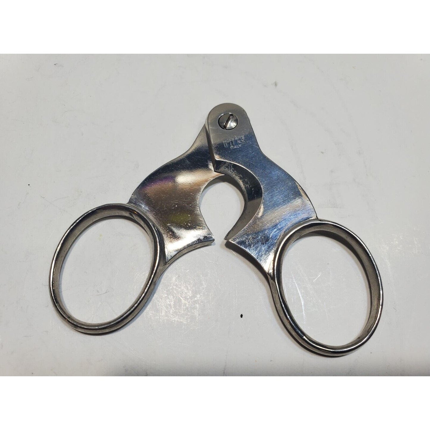 Hoffritz Stainless Steel Italy Cigar Scissors Cutter Rare 6347/6