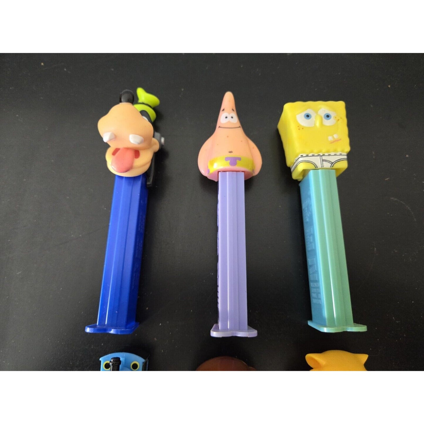 3 Vintage Lot Of Collectible Pez Dispensers