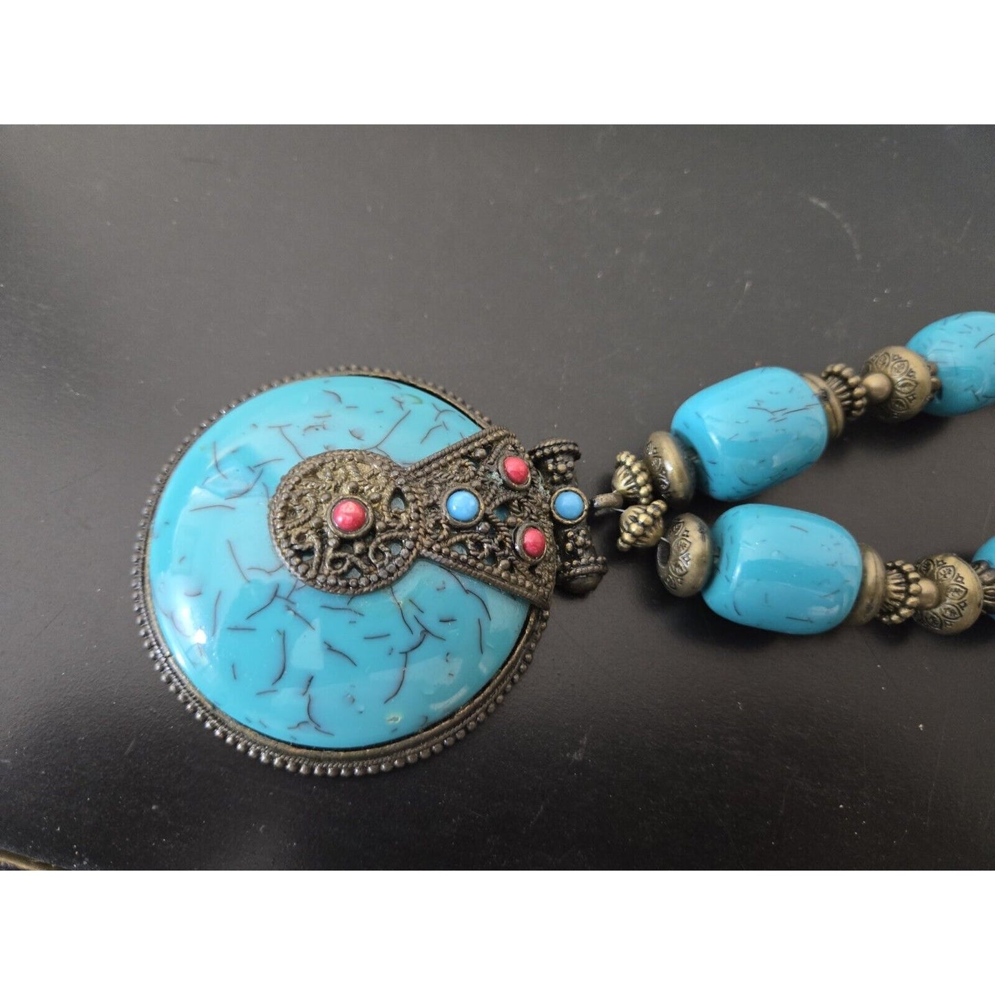 Vintage Custom Jewelry Jem Stones Necklace