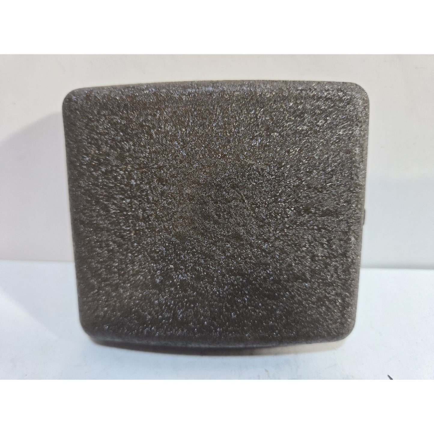 NOS VINTAGE Working Black Cigarette Case, Original Box 3 1/2 x 3" 7837/24