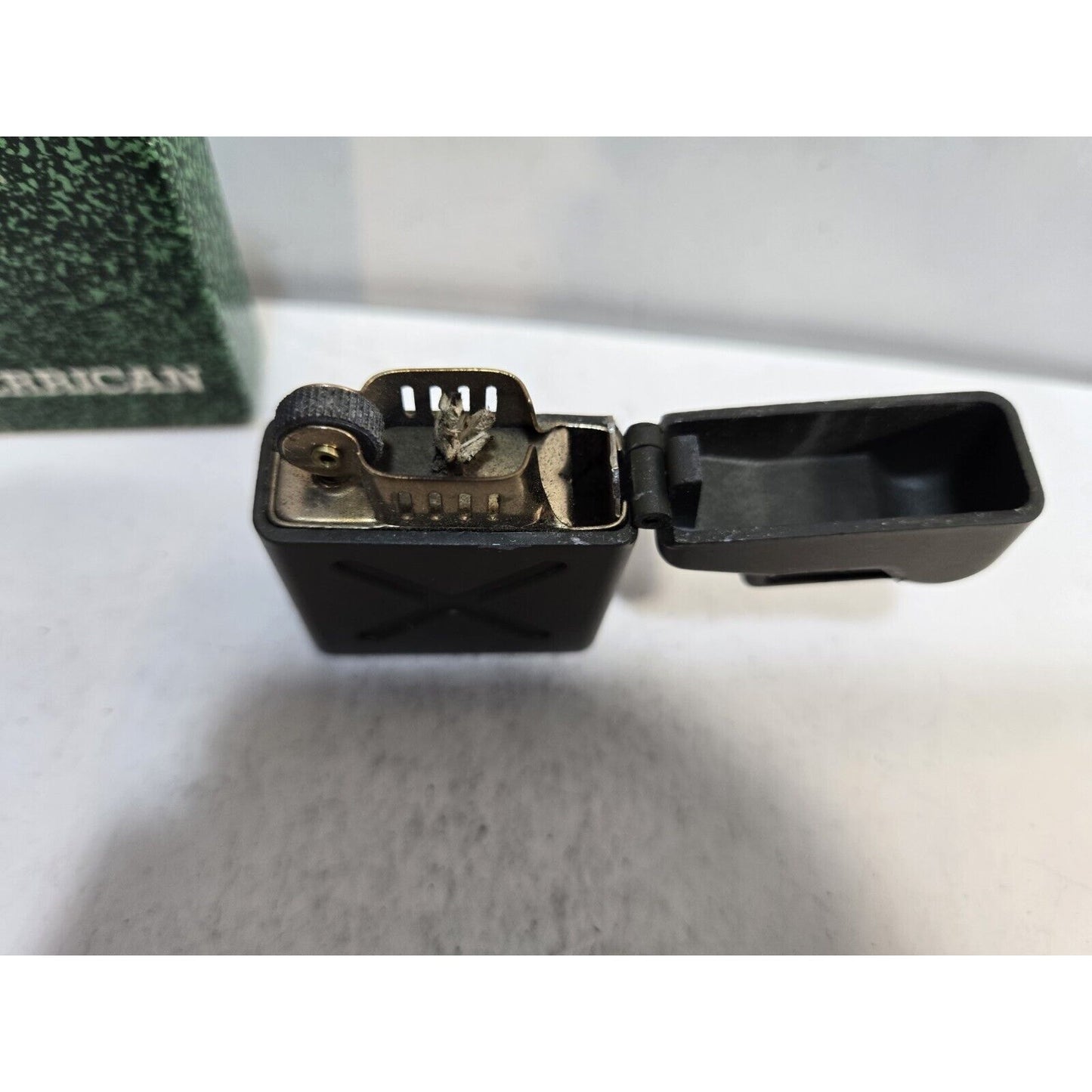 Working Vintage Jerrican Original Lighter & Box 7190/24 Jerry Can