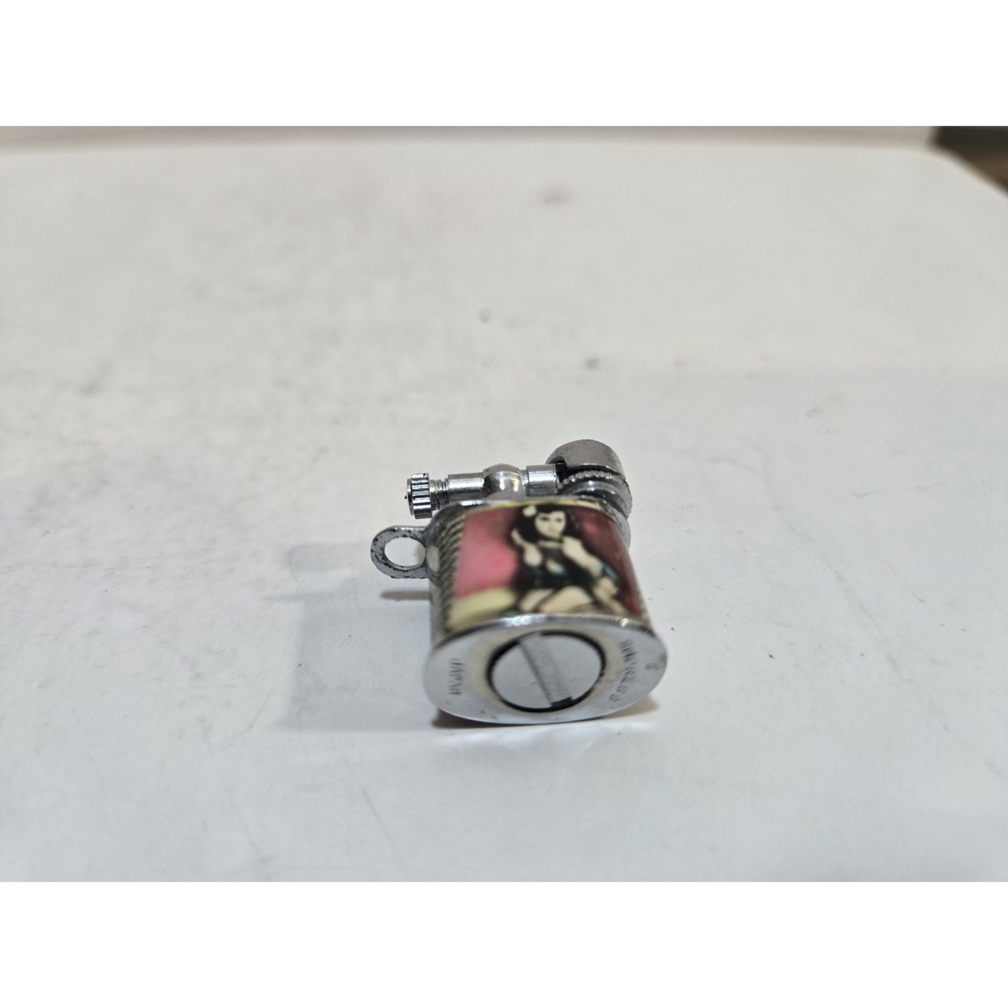 NOS Working Vintage Miniature Girlie Pin-Up Lift Arm Empress Lighter 7875,69/34