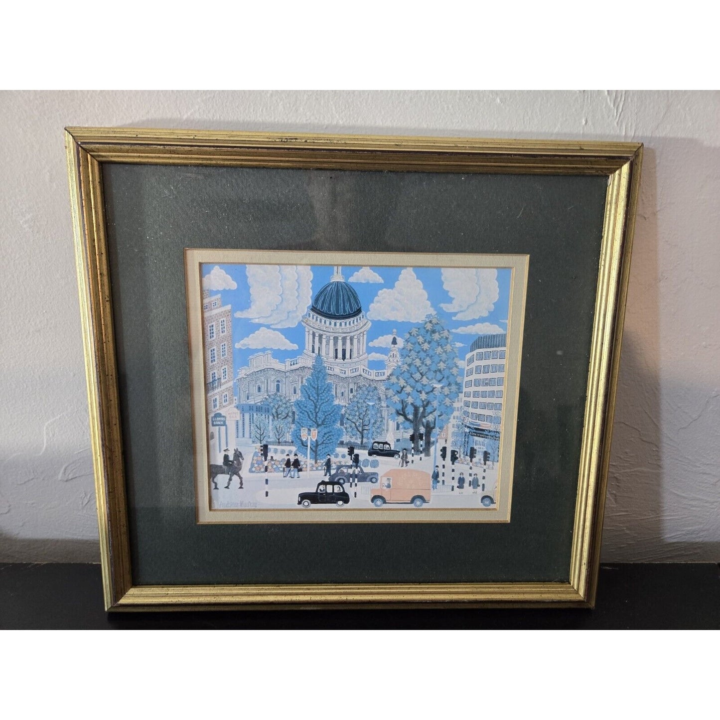 Andrew Murray's London 11 x 12" Framed 6" Print Westminster Abbey