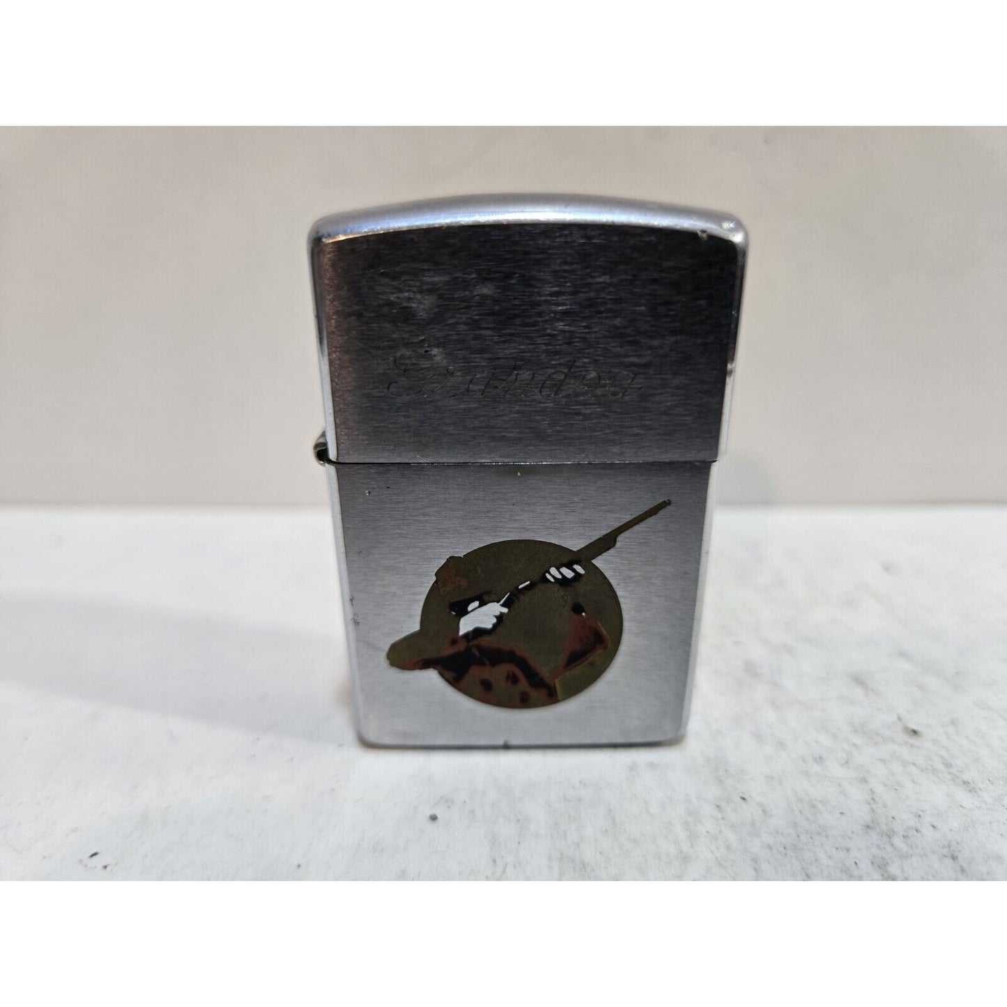 Vintage Working 1992 Hunter Rifle Sports Series Zippo Lighter 7416/33