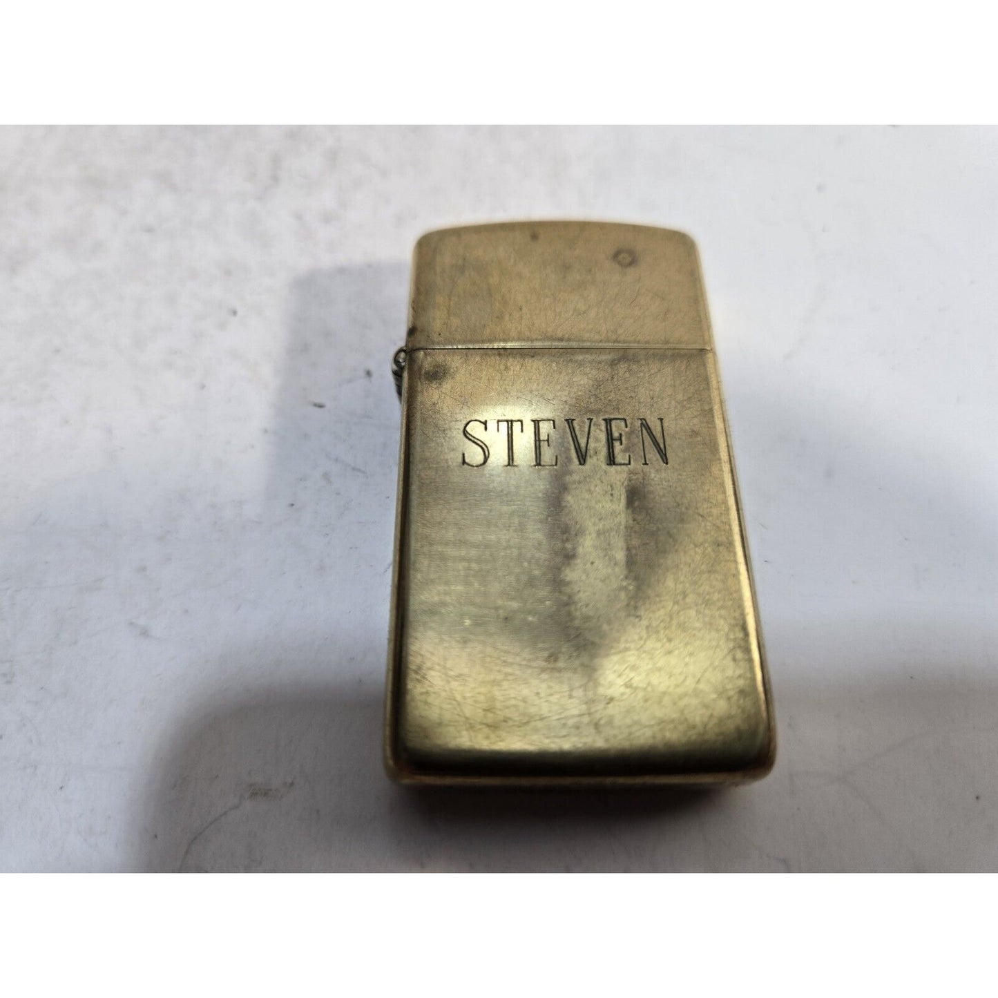 Vintage Working Zippo Brass Lighter 7379/33