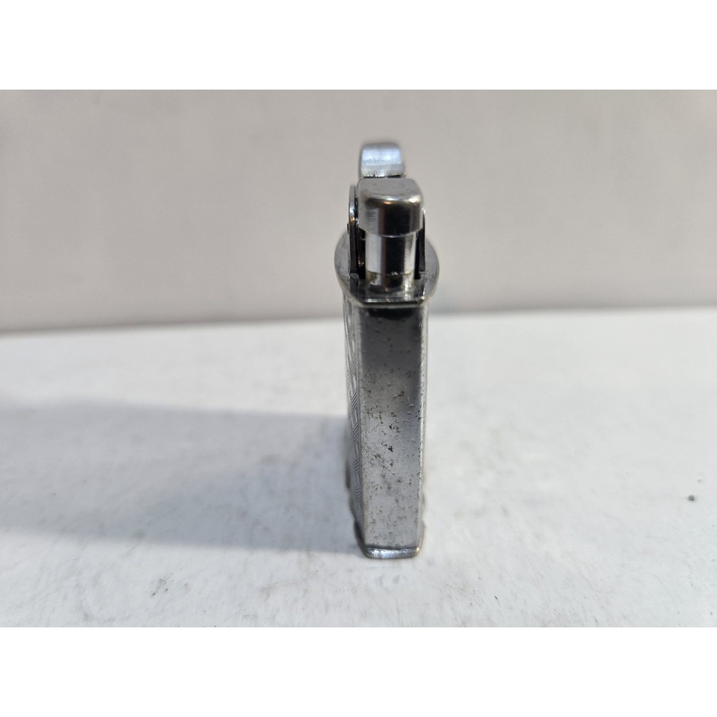 VINTAGE Evans Working Cigarette Trig A Lite Lighter Silver Tone 7844/34