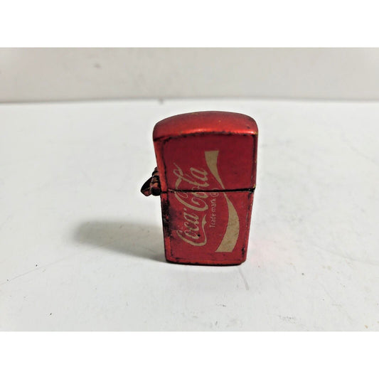 COCA COLA Vintage Working Miniature FOB Red Lighter 6037/30
