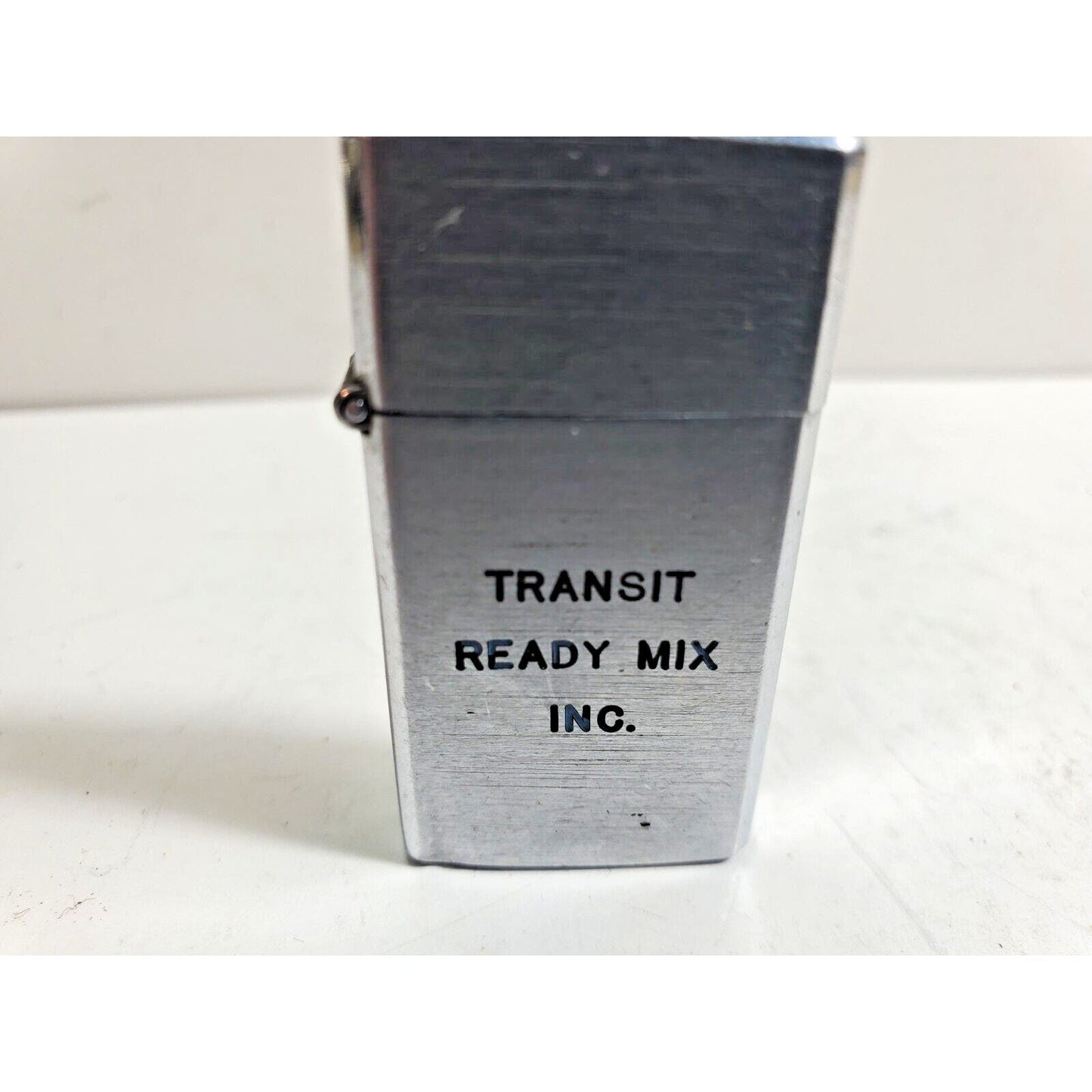 "Transit Ready Mix Inc" VINTAGE WORKING BARLOW B 15 MINI LIGHTER 6044/30