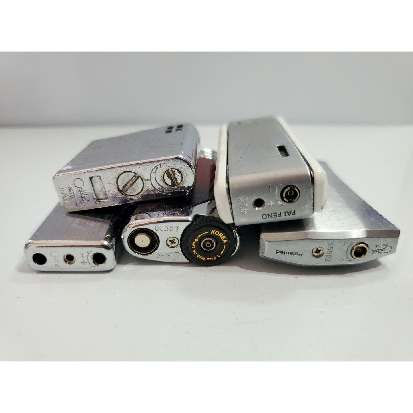 Lot Of 5 Vintage COLIBRI  Lighters Not Working 4507/35