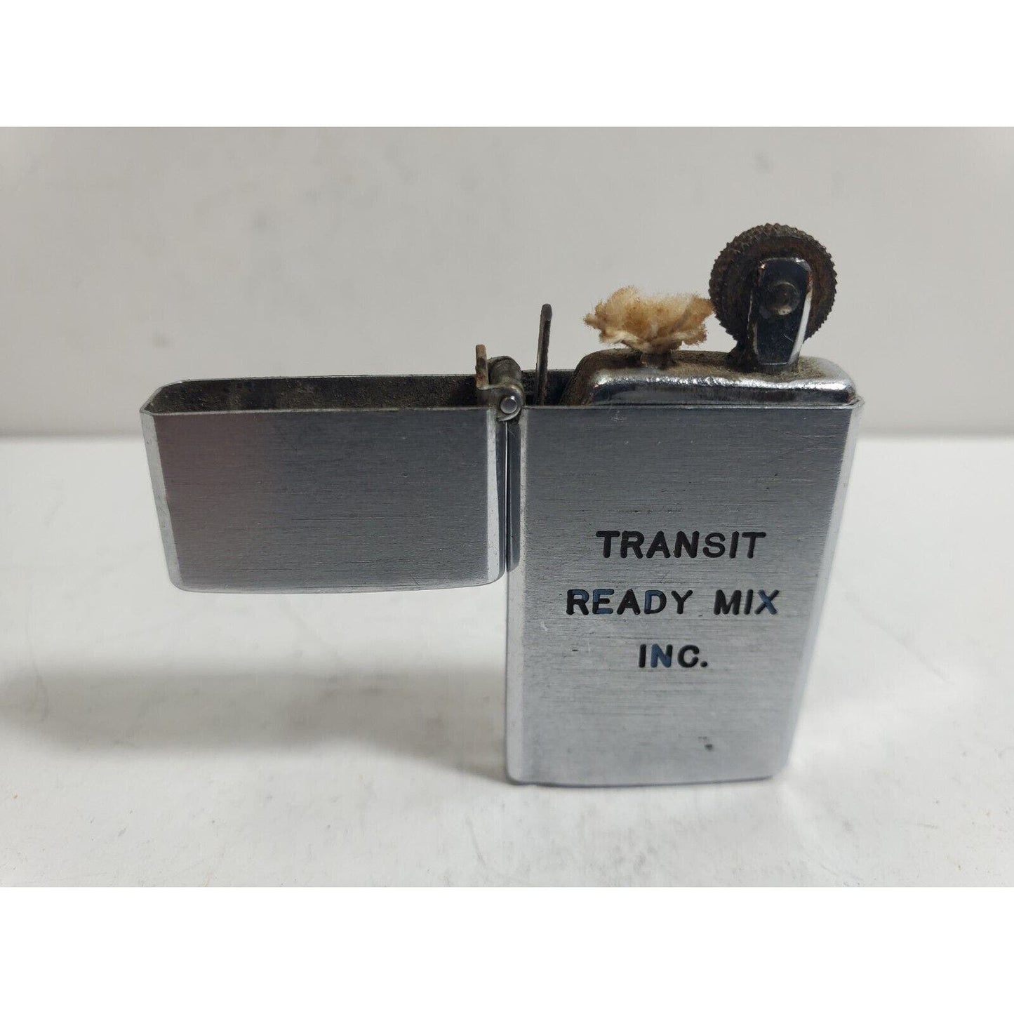 "Transit Ready Mix Inc" VINTAGE WORKING BARLOW B 15 MINI LIGHTER 6044/30