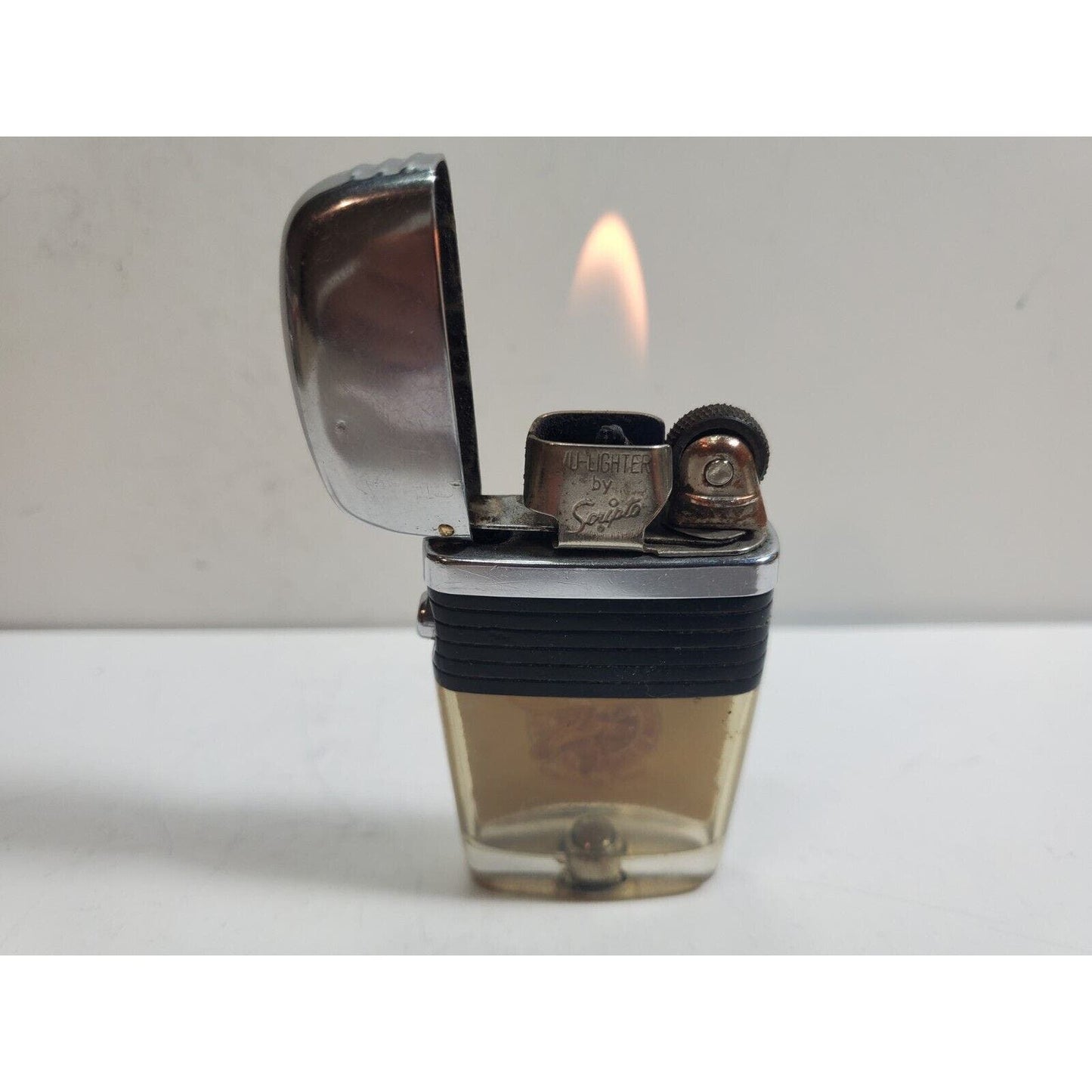 Working Vintage Scripto Vu Lighter Loyal Order Of Moose Award P.A.P. 6008/29