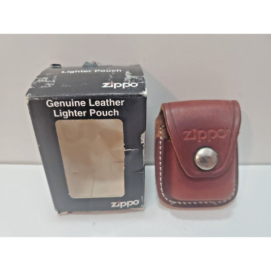 Zippo Leather Lighter Pouch Case Holder Belt Clip Sheath / Zippo Box 6238/14