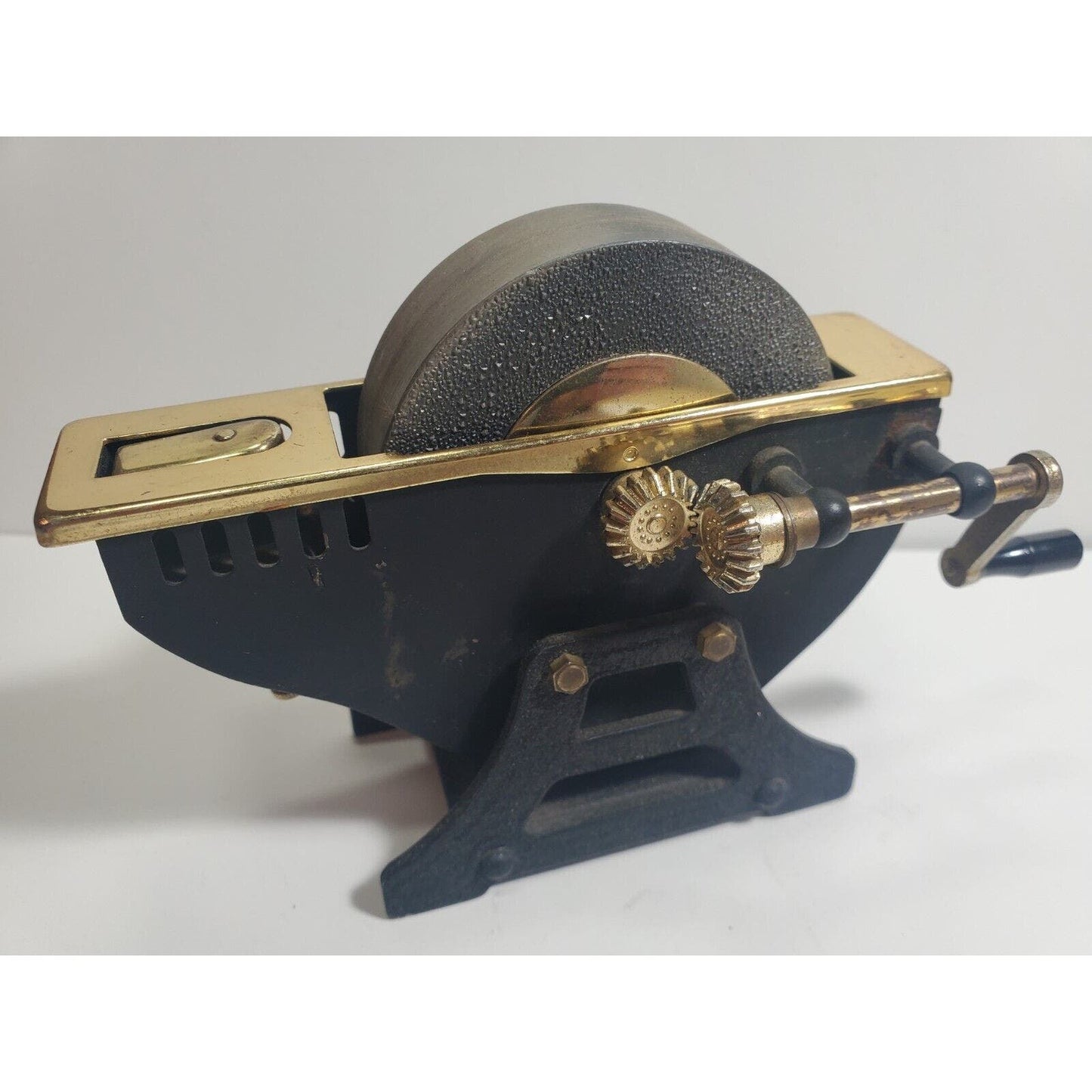 Vintage Rare Grinding Stone Wheel Sharpener Table Lighter 5801/40