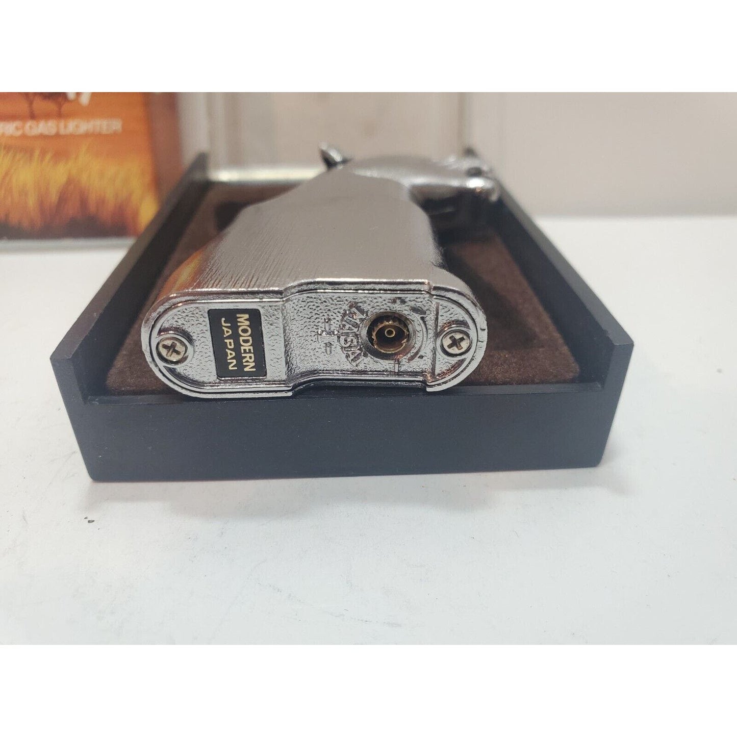 Vintage Working MASAI Jaguar Panther Cougar LIGHTER, Original Box 6175/24