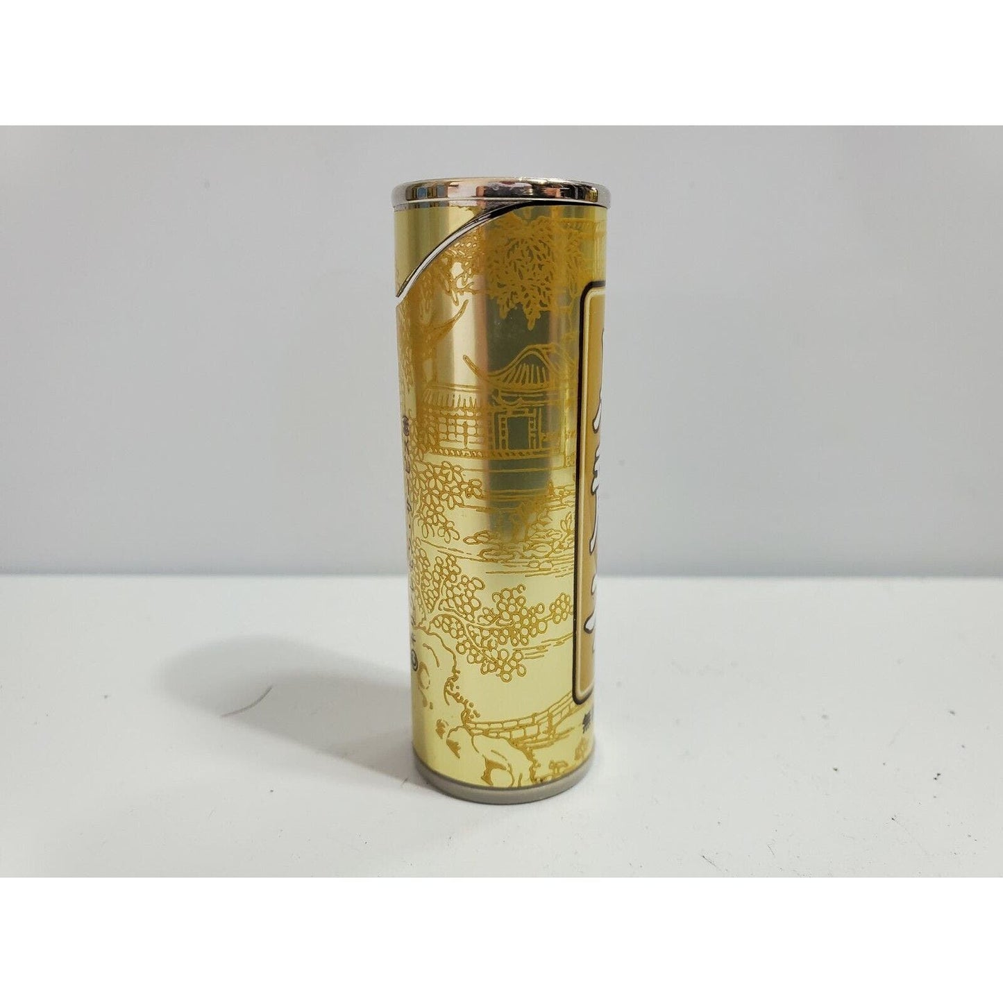 Antique JAPANESE OOLONG TEA Lighter Bottle Can / Working 4835/8
