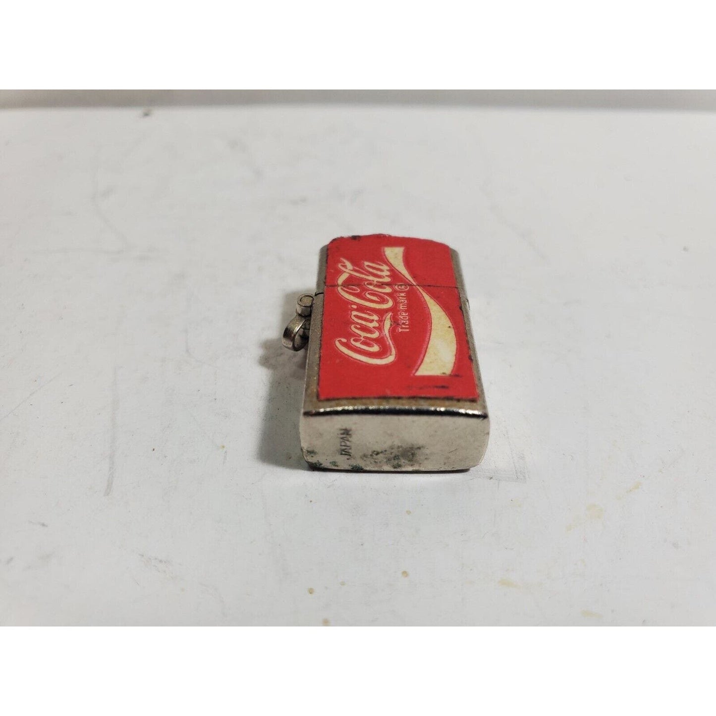 COCA COLA Vintage Working Miniature FOB Silver Lighter 6039/30