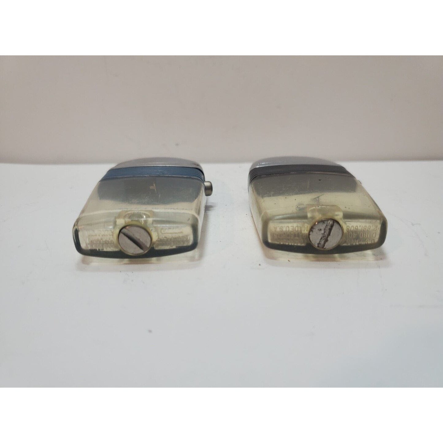 Lot of 2 Scripto VU Vintage Lighters 6109/29