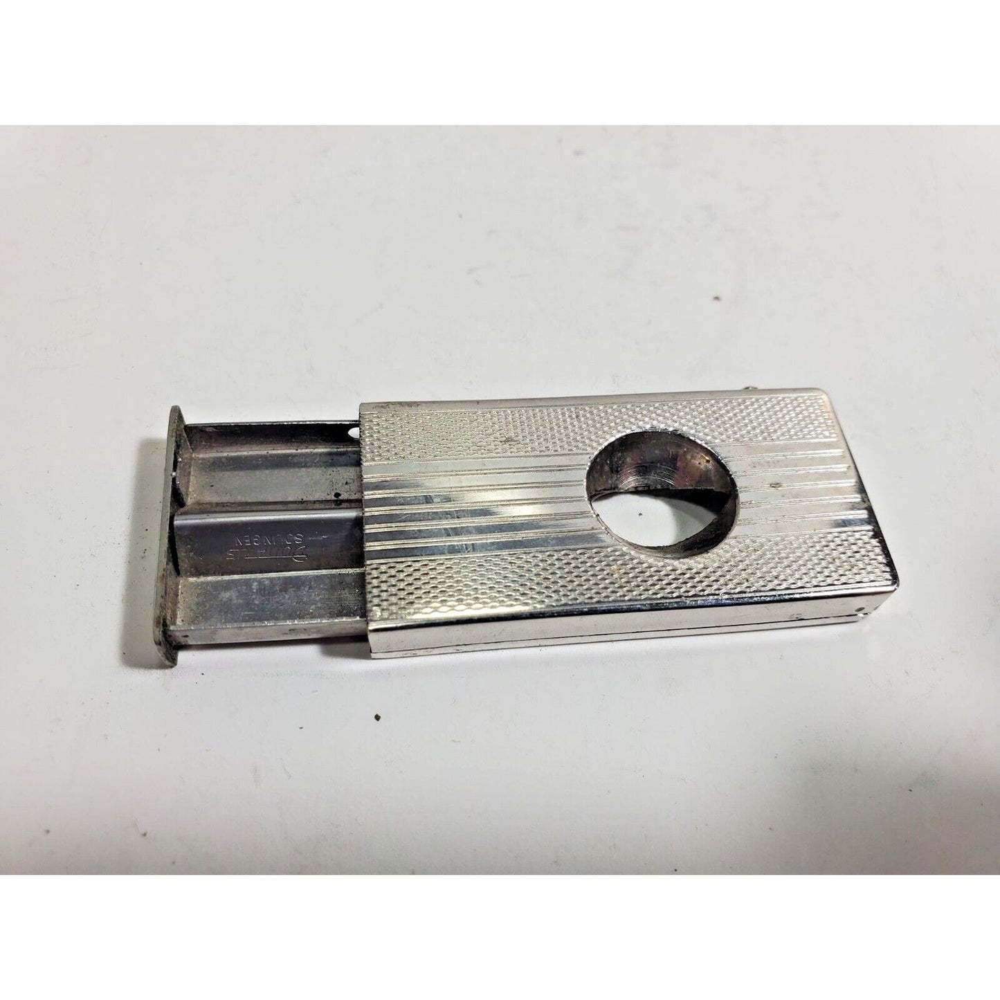 Vintage Working German Donatus Solingen Spring Auto Cigar Cutter 5939/6