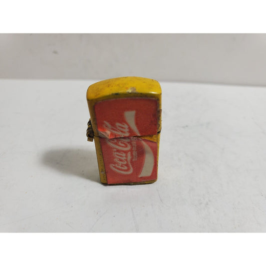 COCA COLA Vintage Working Miniature Fob Lighter 6082/30