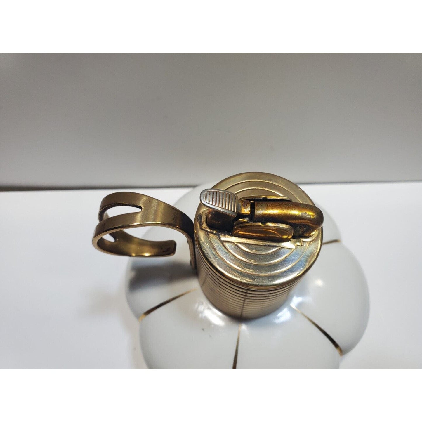 Working Evans Fine China Gold Enameled Table Lighters 6679/13