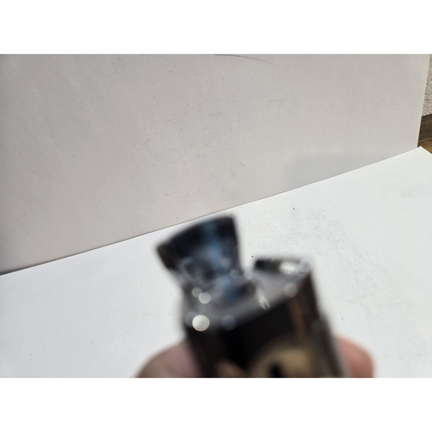 Working COLIBRI TORCH Silver & Gray LIGHTER 6935/36