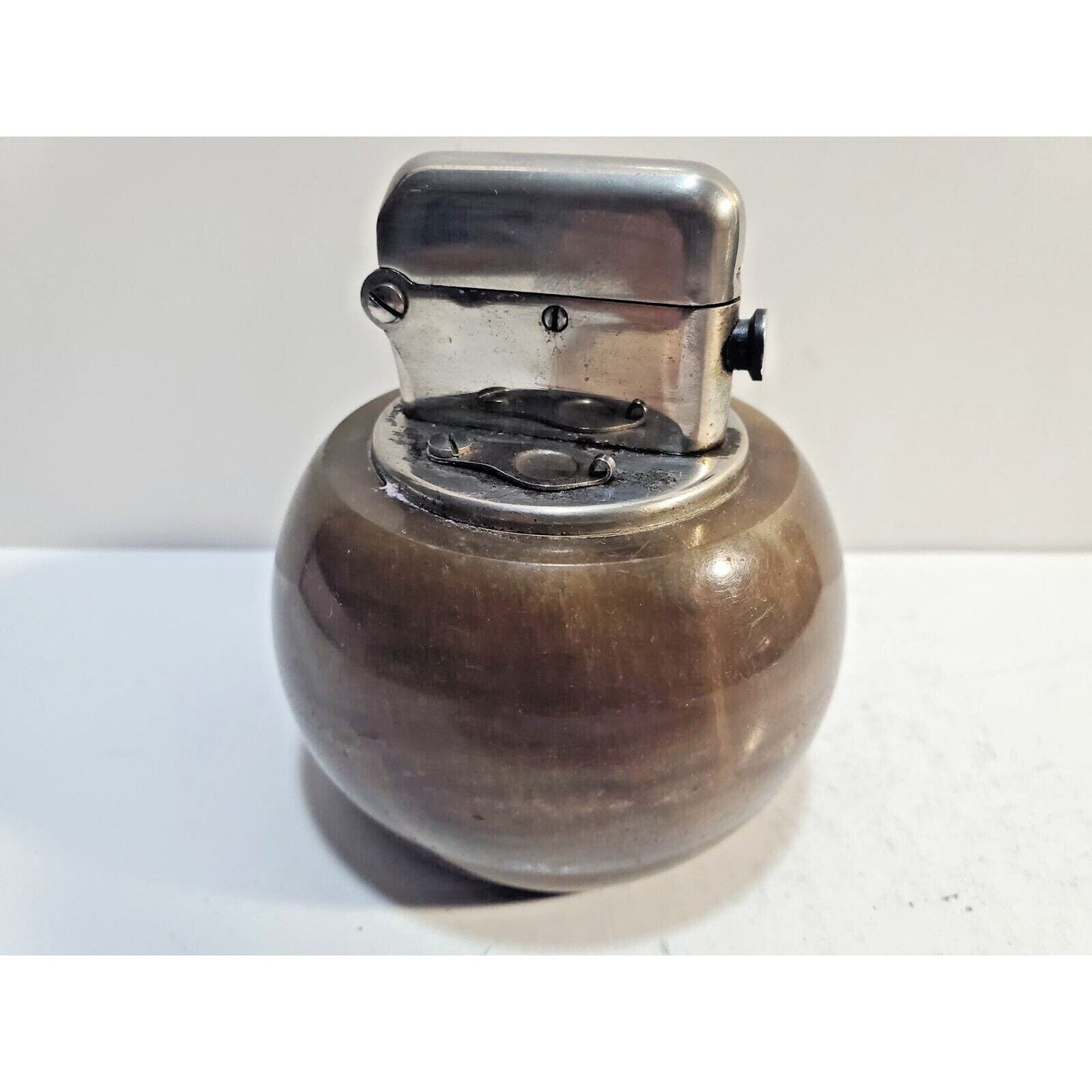 Working Vintage Thorens Marble Base Table Lighter Double Claw 6773/40