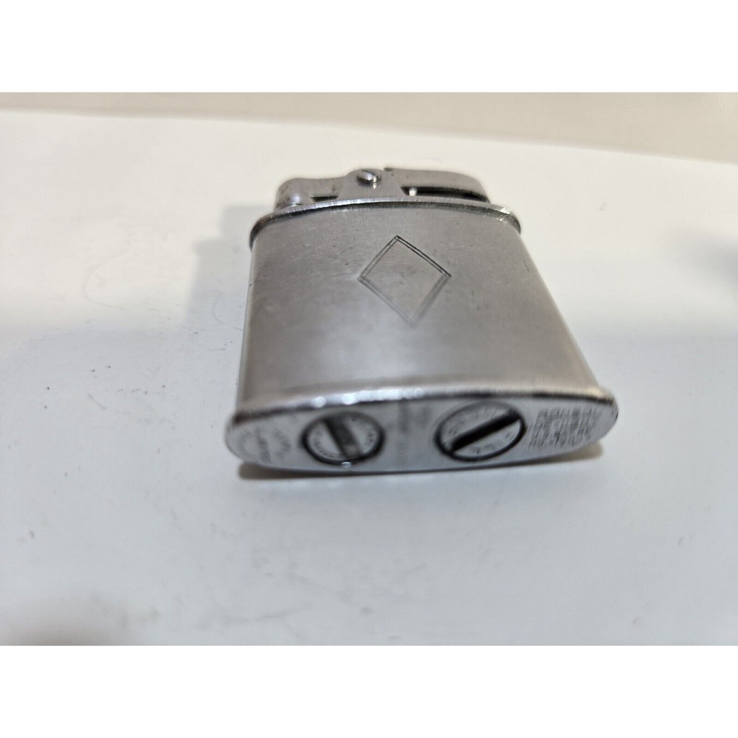 VINTAGE WORKING RONSON PRINCESS De- Light Silver Tone LIGHTERS 6836/26