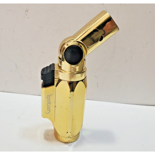 Working Ignitus Magnum Torch Lighter, Gold Tone 6311/35