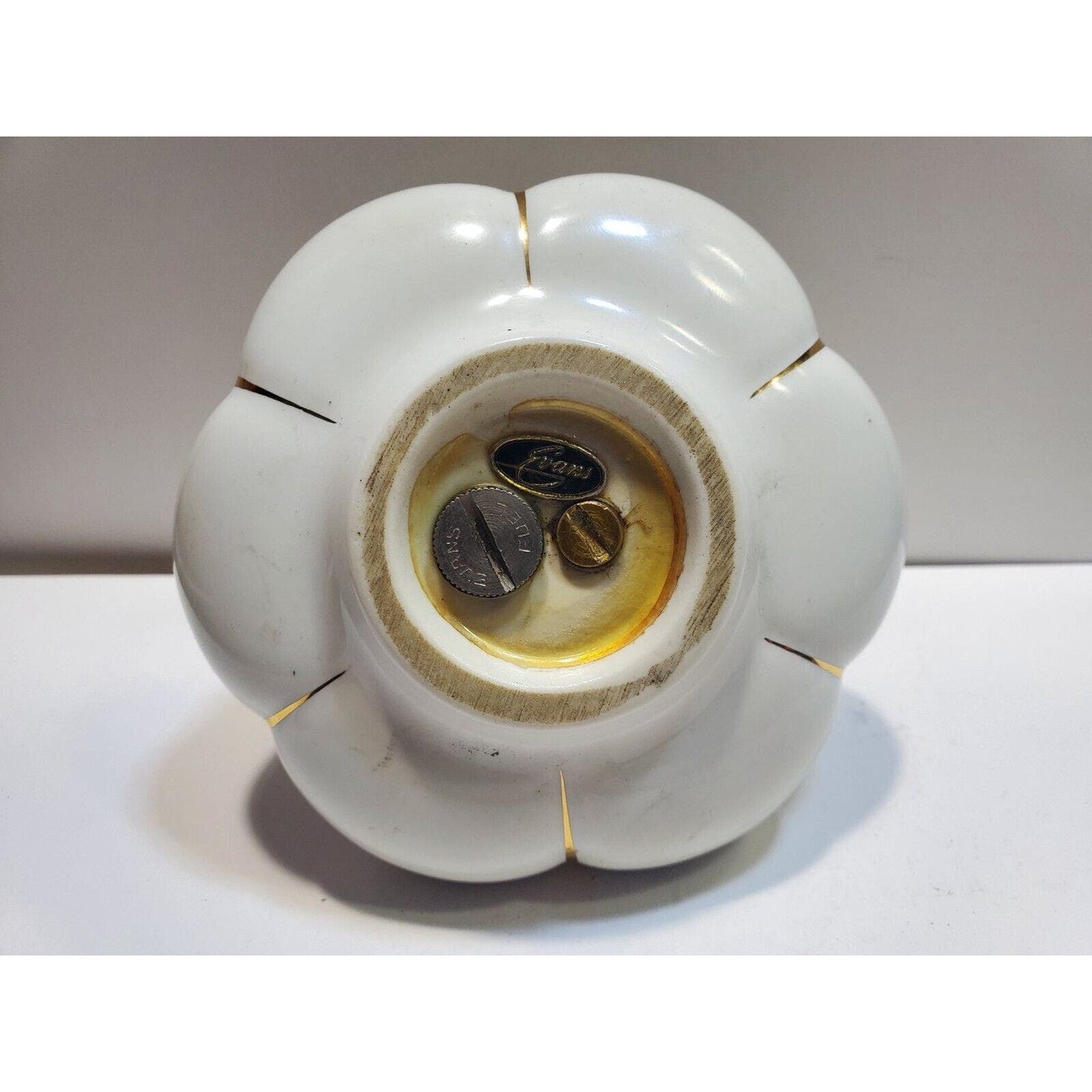 Working Evans Fine China Gold Enameled Table Lighters 6679/13