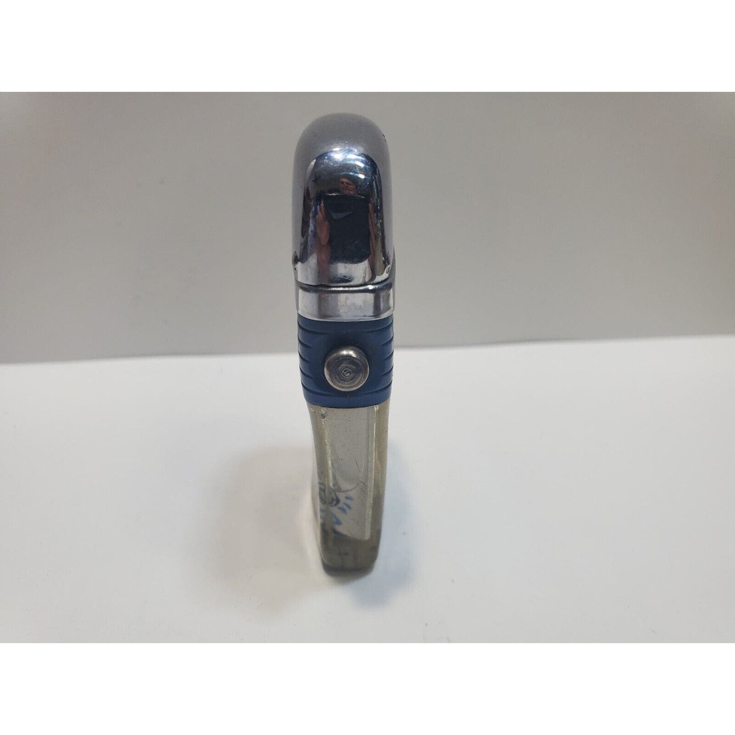 Vintage Scripto Fly Fisherman Catching Fish in a Stream-Vu-Lighter 6538/29