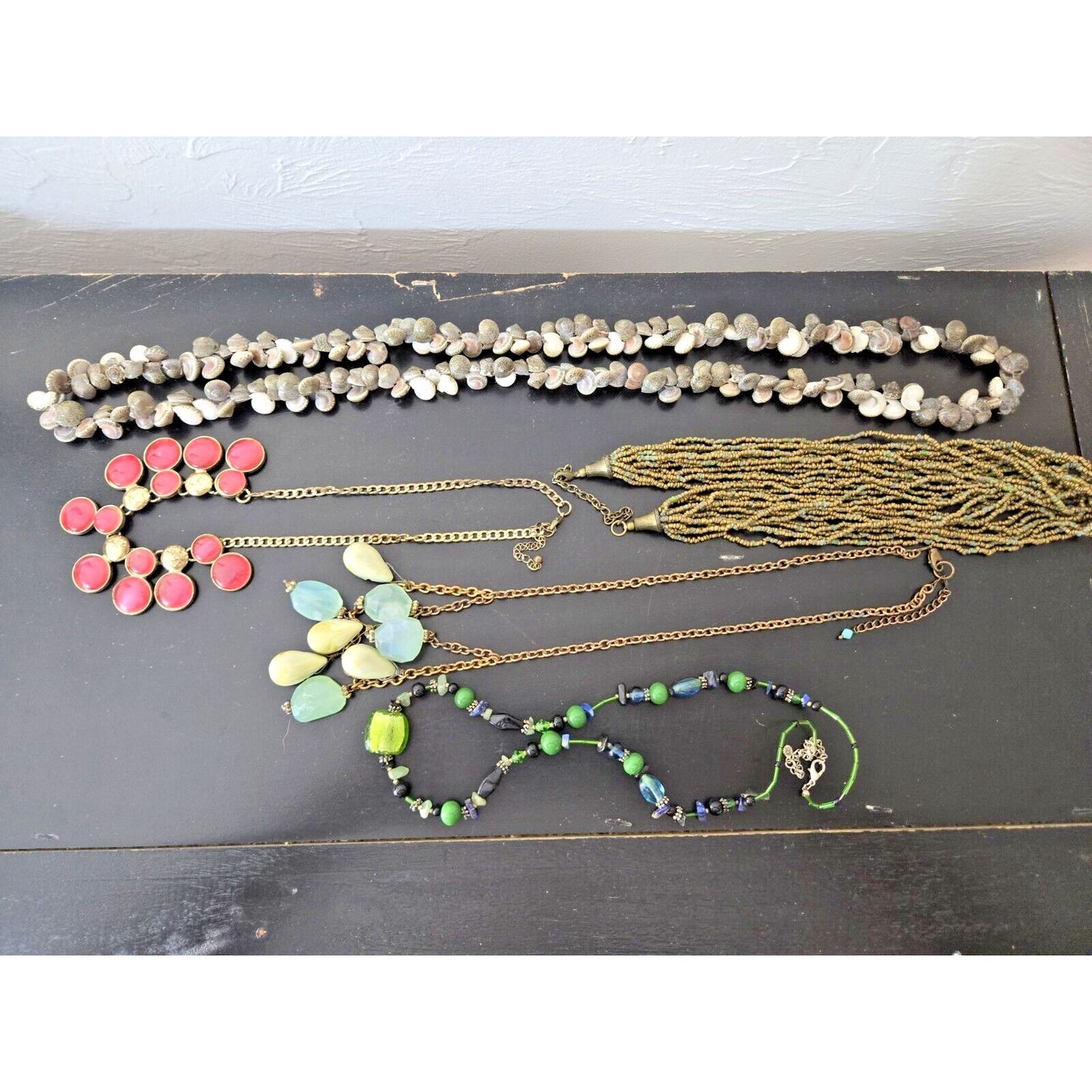 Vintage Mixed Lot CUSTOM JEWELRY NECKLACE, Etc