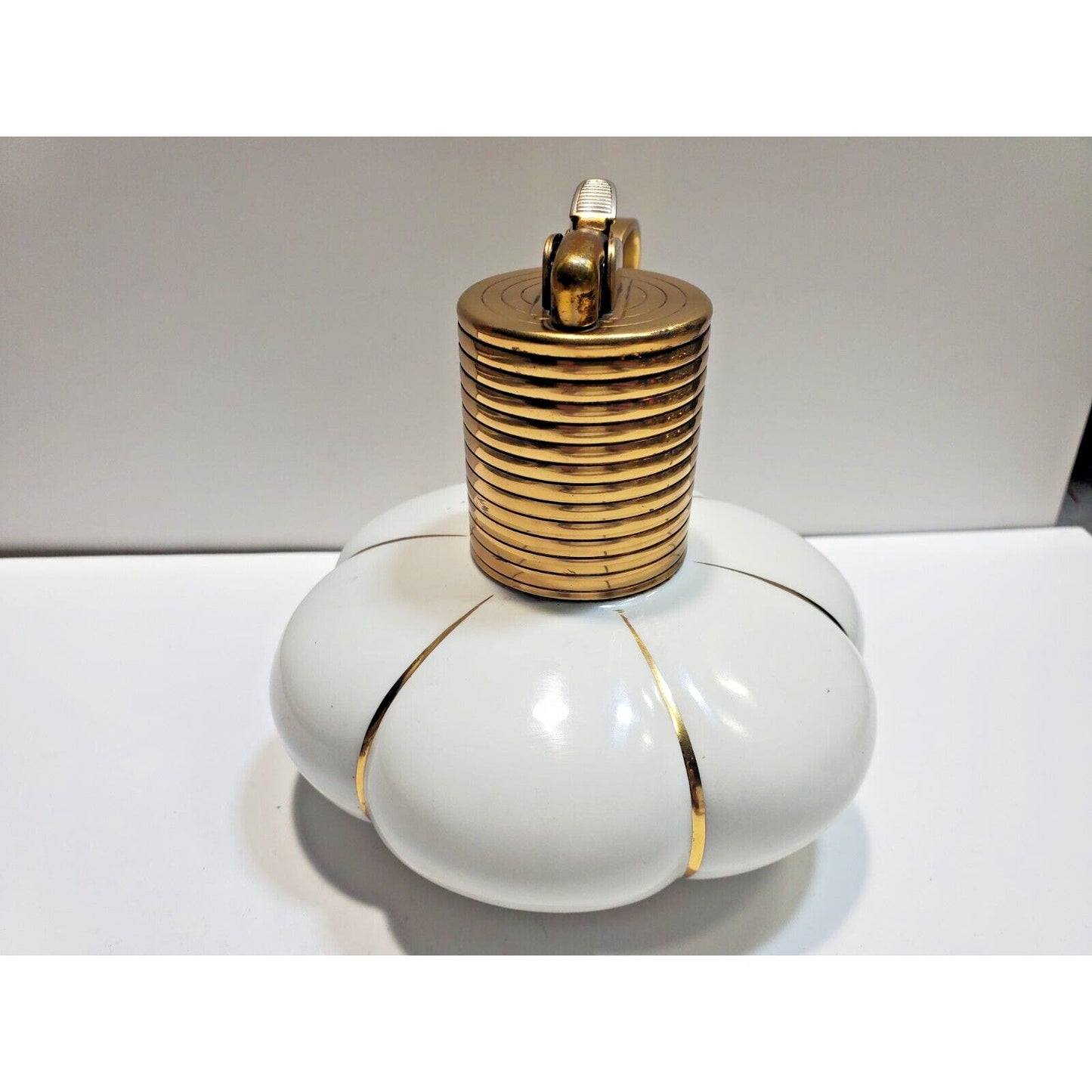 Working Evans Fine China Gold Enameled Table Lighters 6679/13