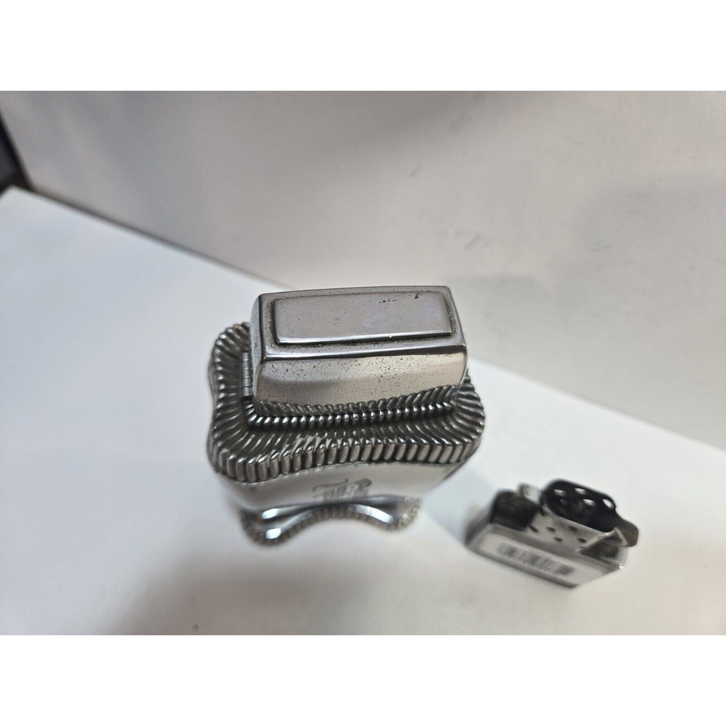 Working VINTAGE ZIPPO LADY BRADFORD Table Lighter Zippo Rebuild 6884/13