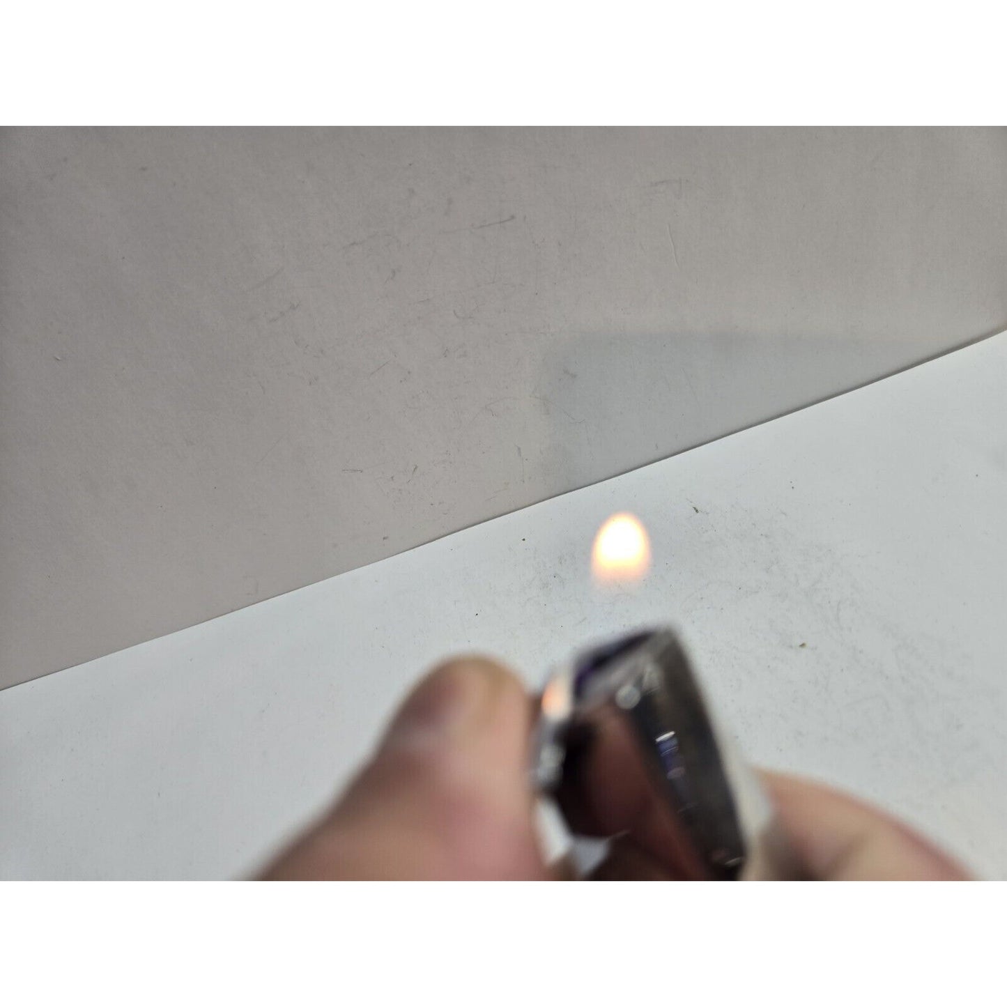 WORKING COLIBRI Silver Tone Lipstick LIGHTER 6975/36