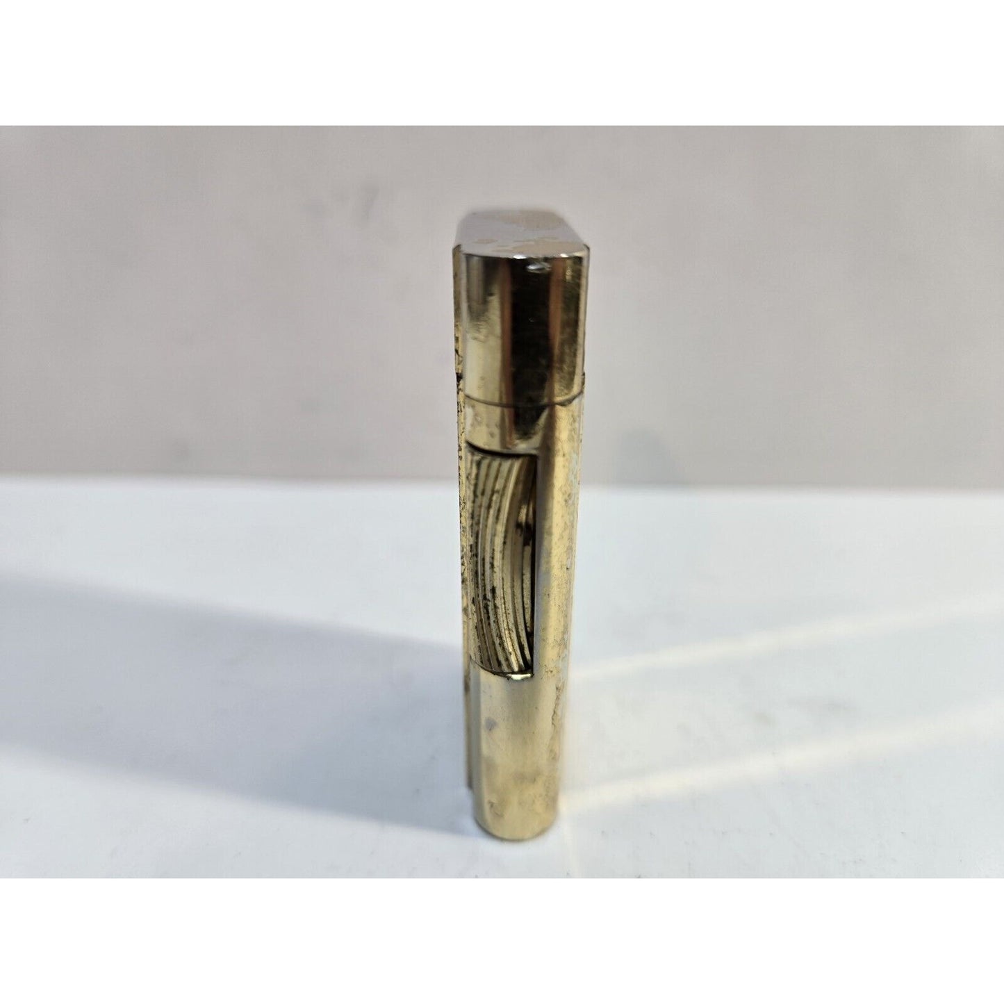 Vintage Zippo Contempo Gold Tone Butane Lighter 6852/33