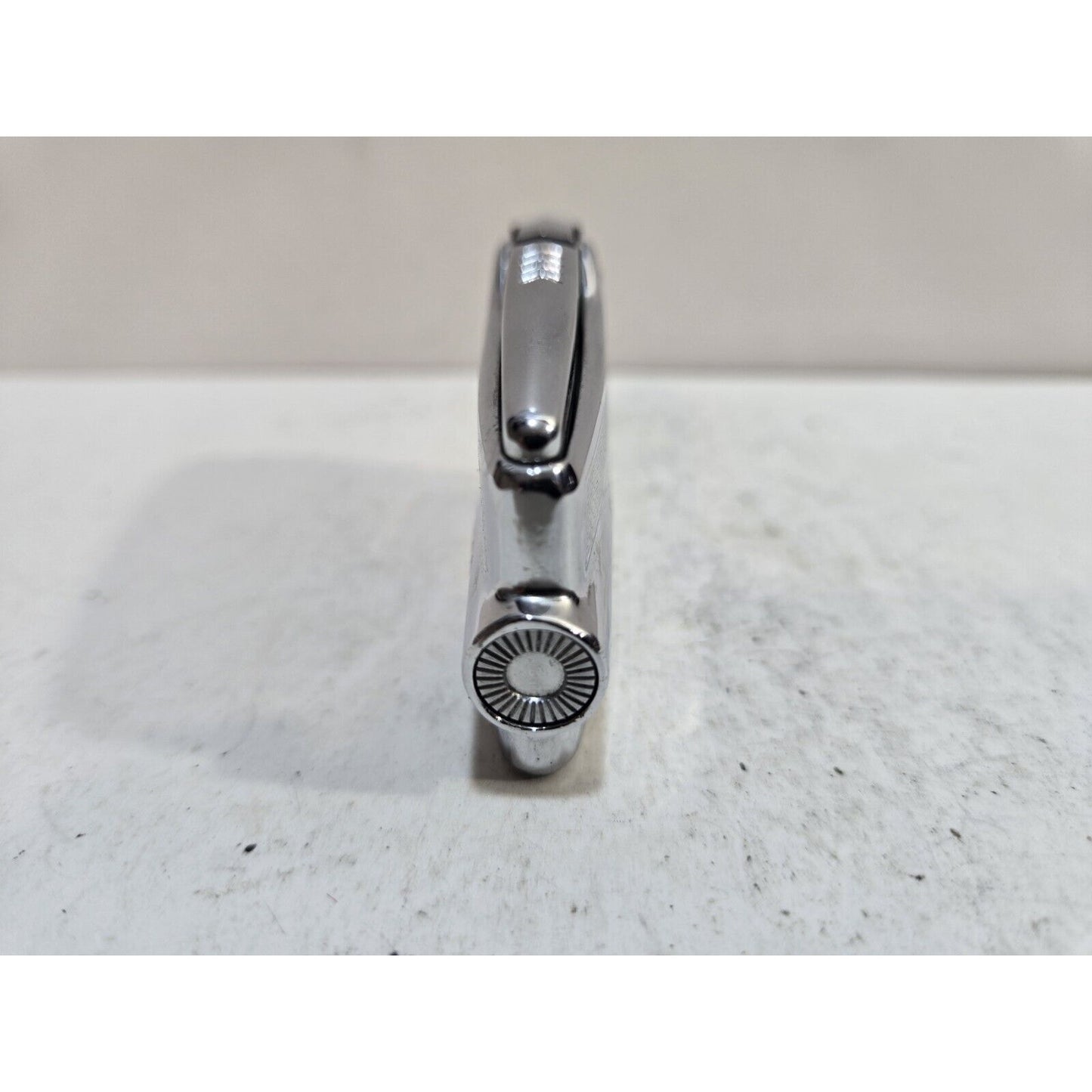 Vintage Working Ronson Premiere Converted To Gasoline Silver Adonis Lighter