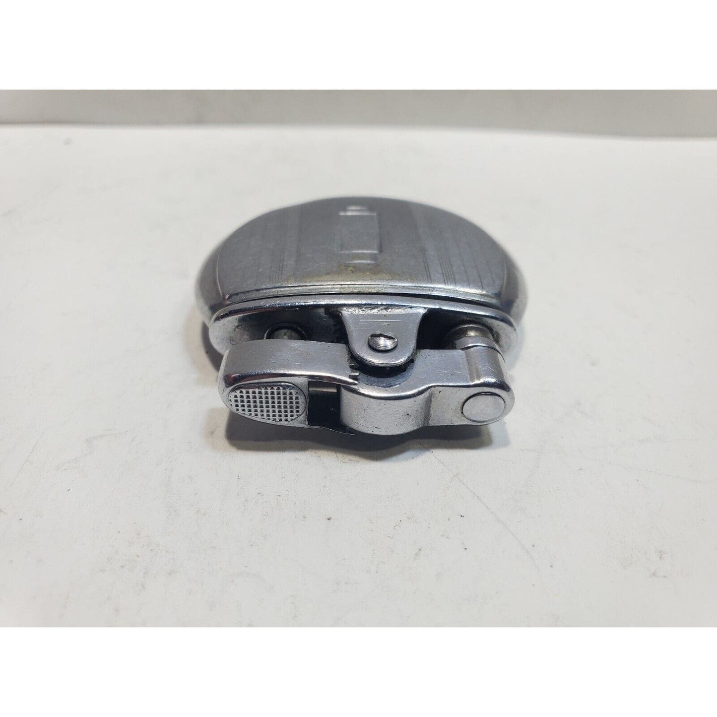 Vintage Working 1930's Ronson Rondette Silver Tone Lighter 6433/26