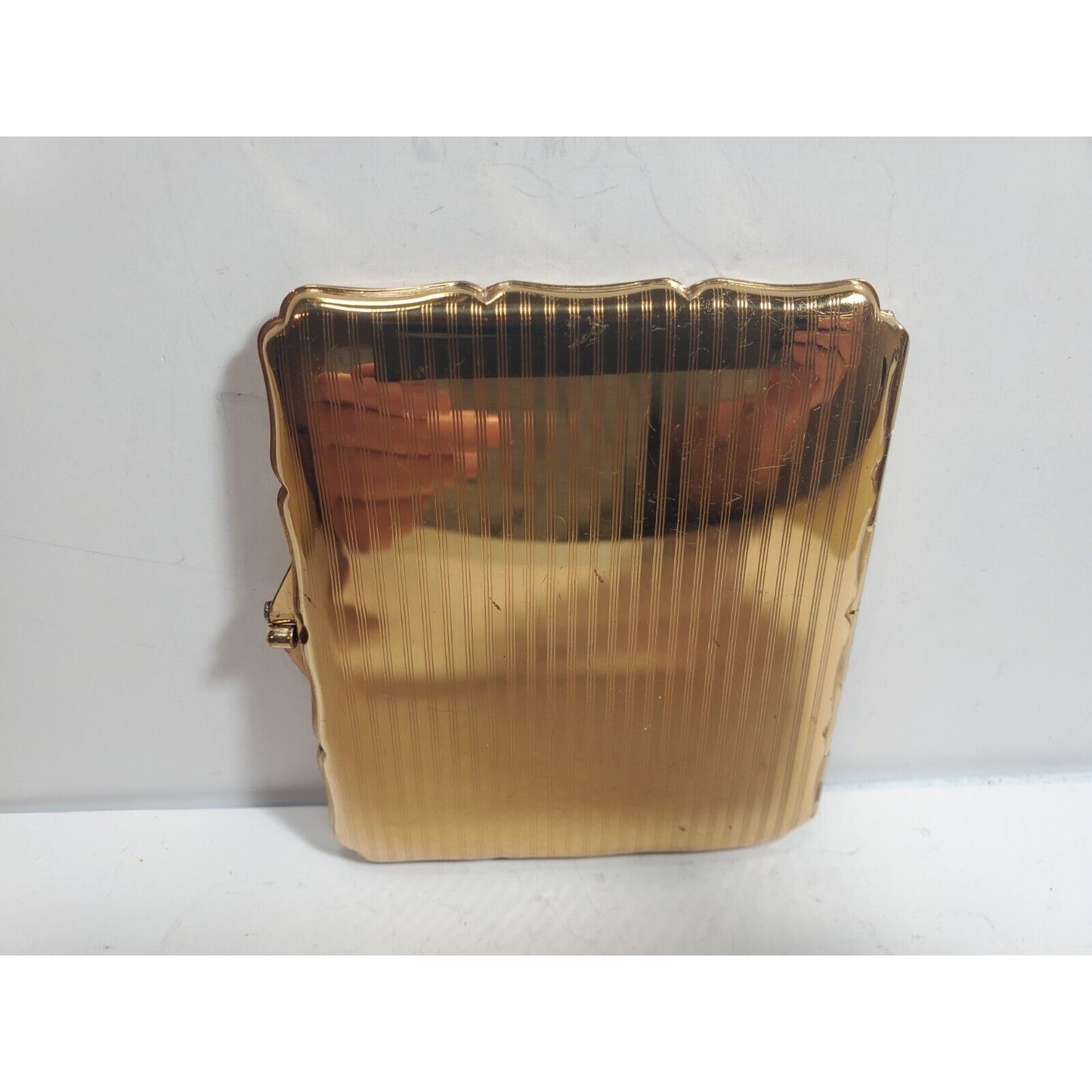 VINTAGE Working Stratton Enamel & Gold Cigarette Case England 5911/20