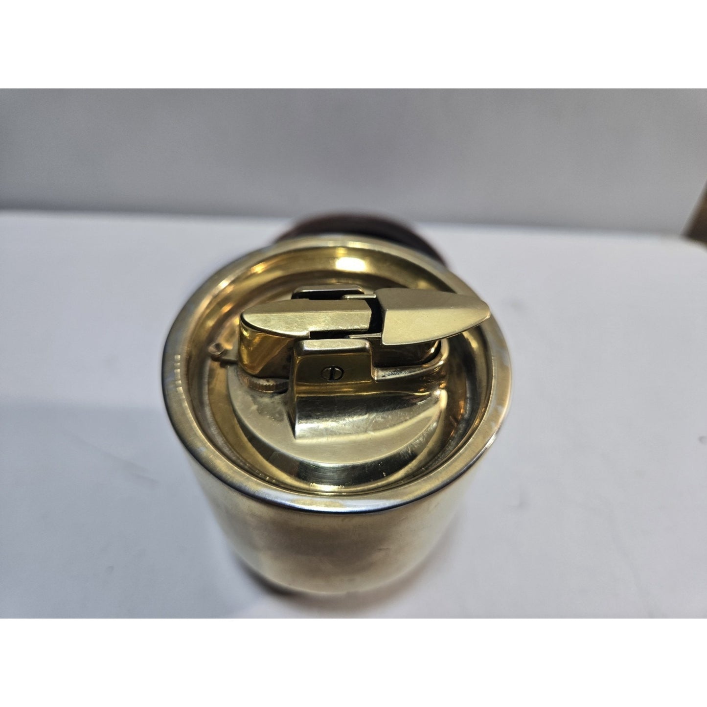 Working Vintage 1960's Ronson Varaflame 1 PD Butane Table Lighter 7939/13