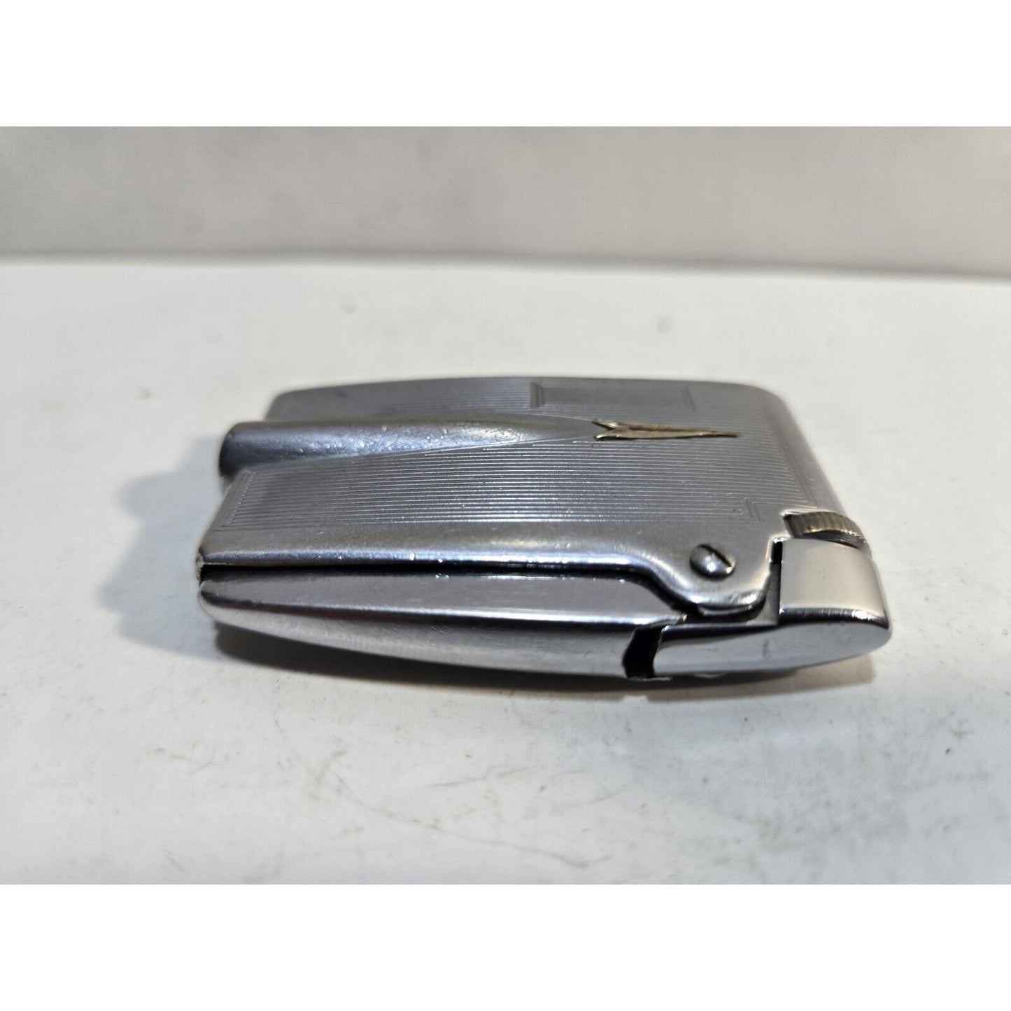 Vintage Working Ronson Adonis Varaflame Silver Tone Lighter 6896/26