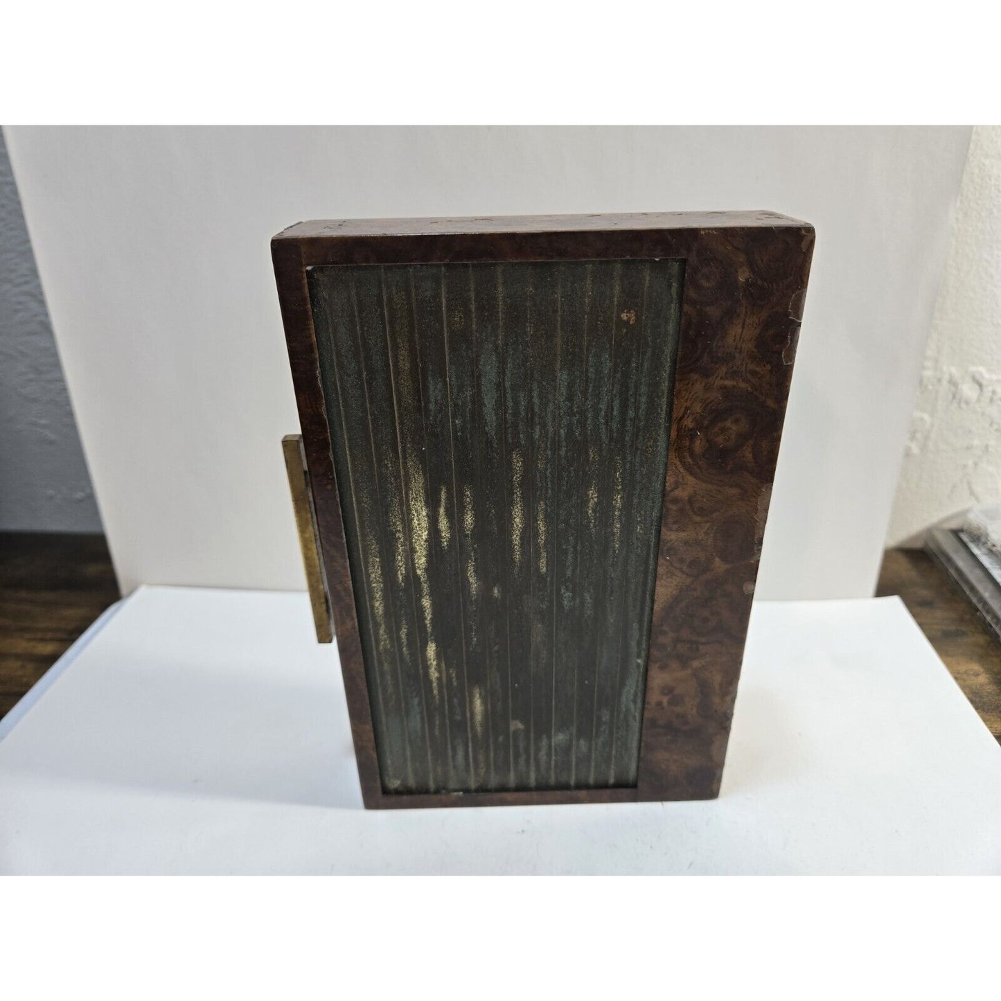 Vintage Ronson Art Deco Roll-top Cigarette Dispenser Box, Case