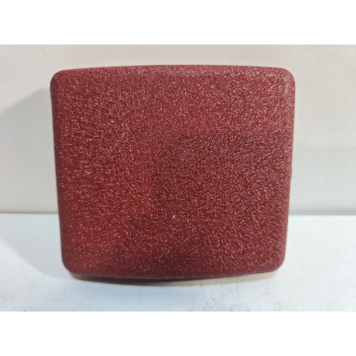 NOS VINTAGE Working Red Cigarette Case, Original Box 3 1/2 x 3" 7839/24