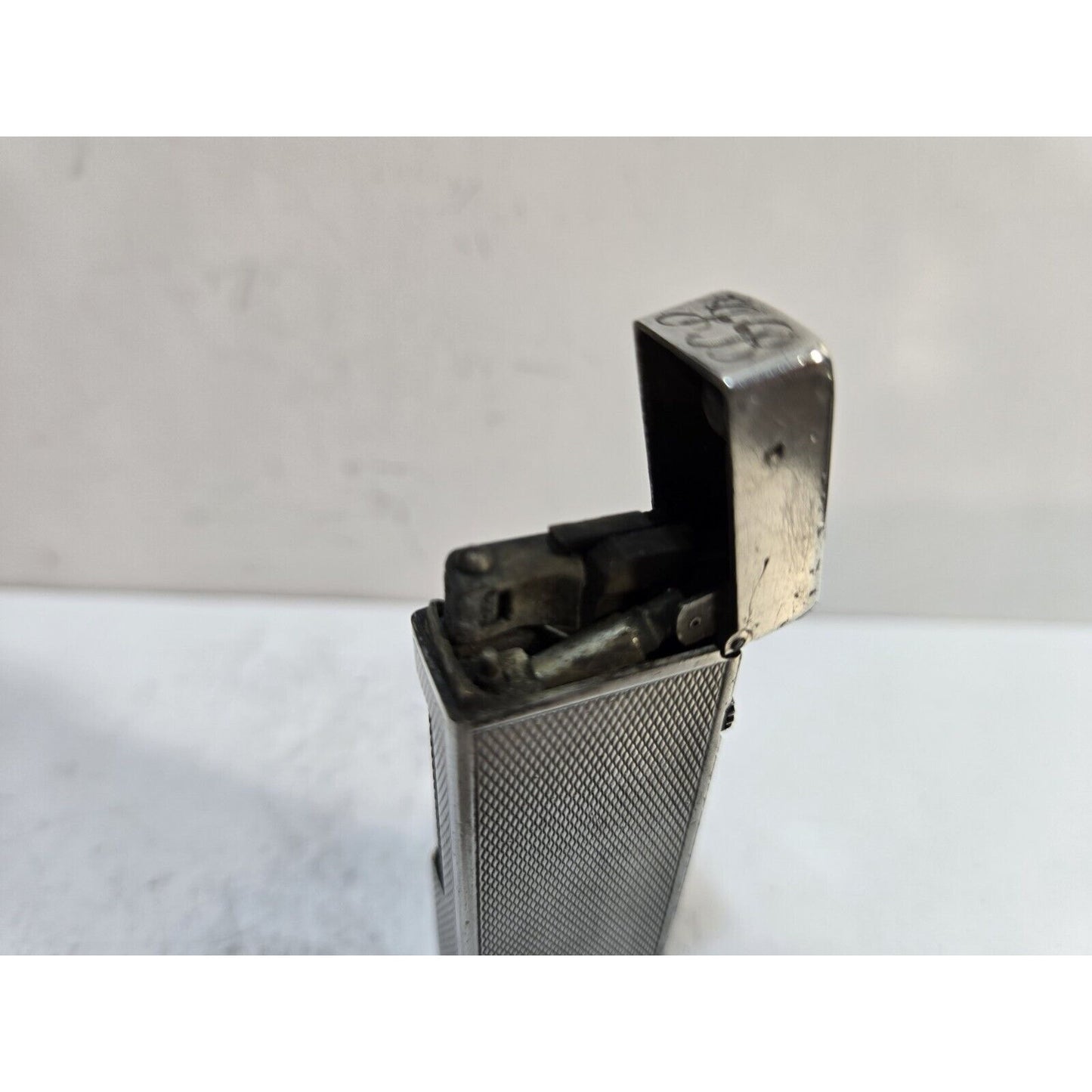 Working Vintage DUNHILL Rollagas Lighter Gold Tone SWISS MADE, 6804/37