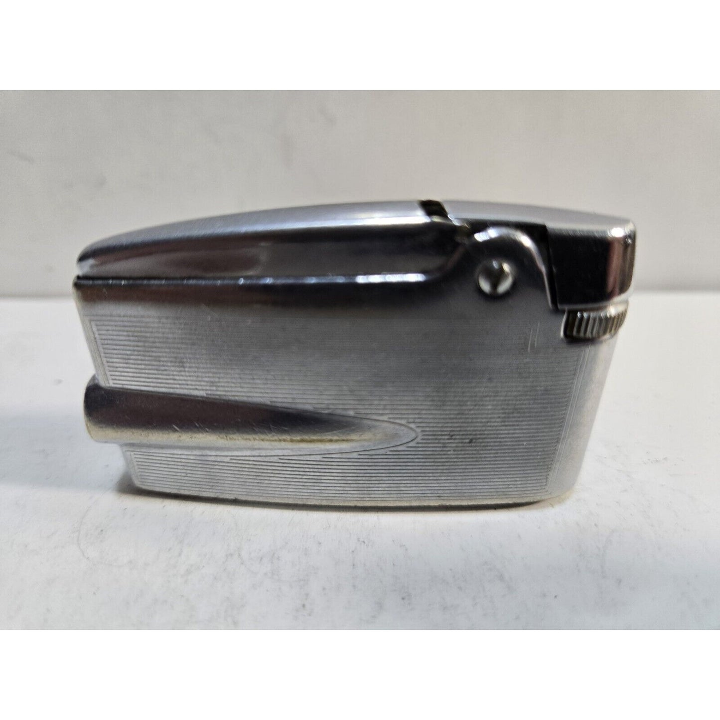 Vintage Working Ronson Adonis Varaflame Silver Tone Lighter 6896/26