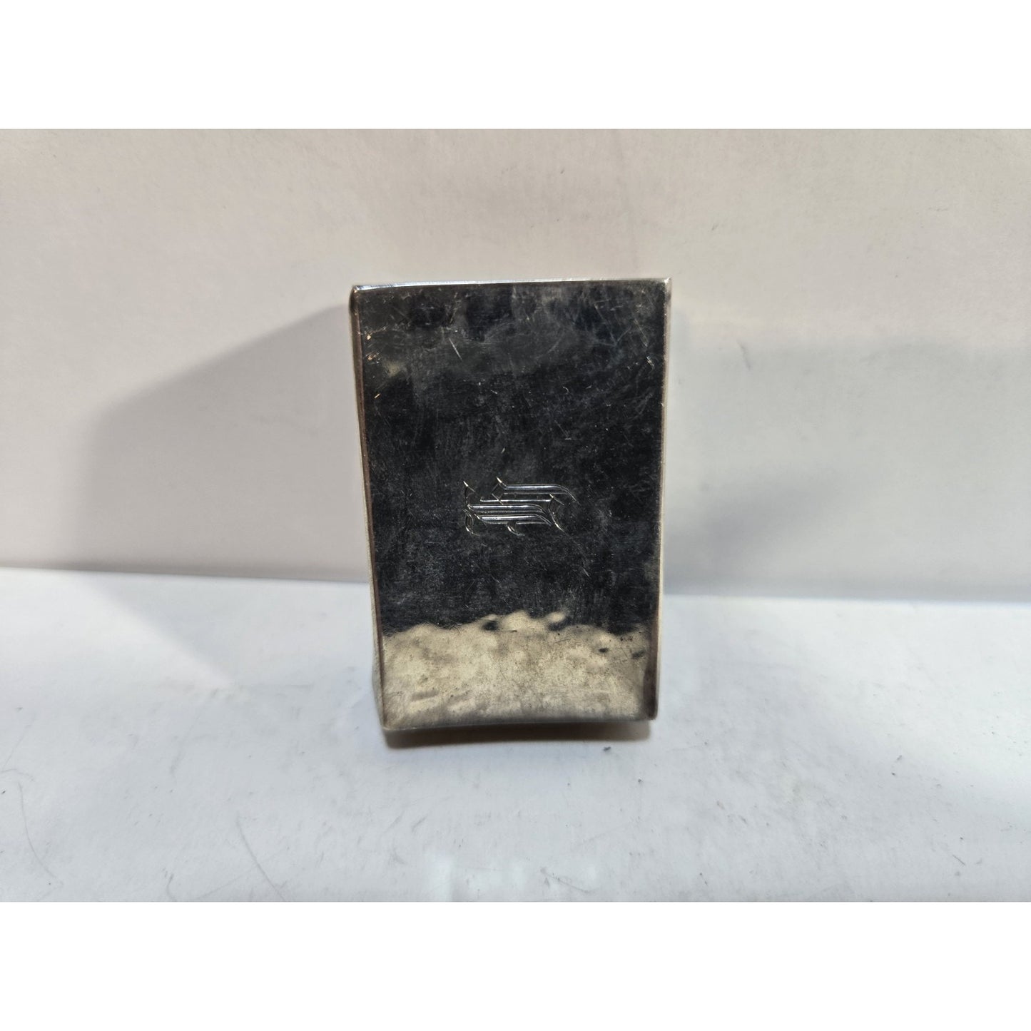 Lot 2 WEBSTER STERLING SILVER MATCHBOX MATCH BOX SAFE HOLDER CASE 7840/3