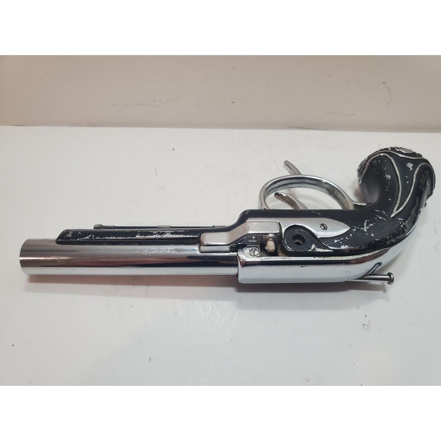 Vintage Sparking Flintlock Gun Dueling Pistol Table Cigarette Lighter 6295/28